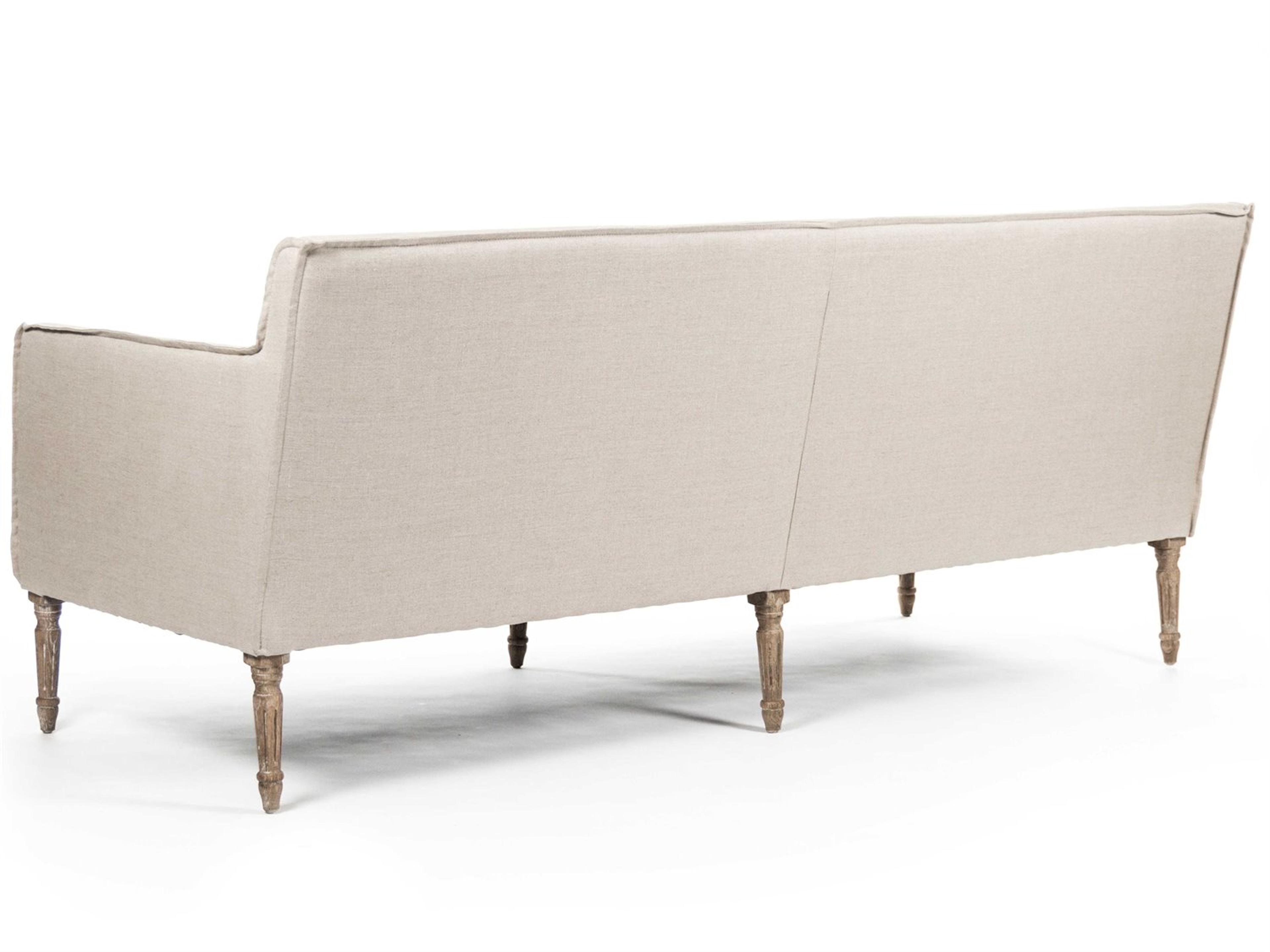 Zentique Beige Upholstered Sofa