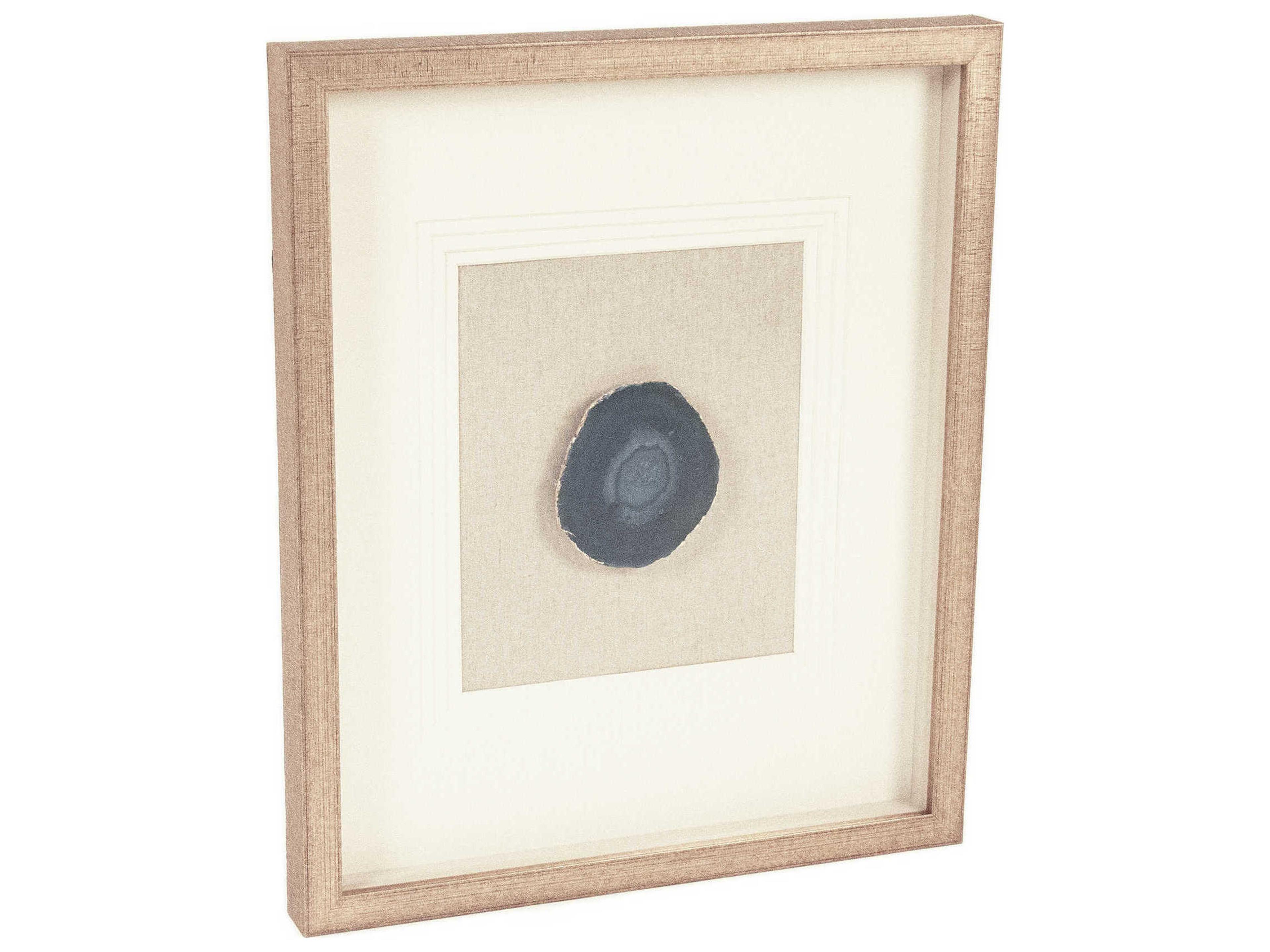 Zentique Blue Geode Shadow Box