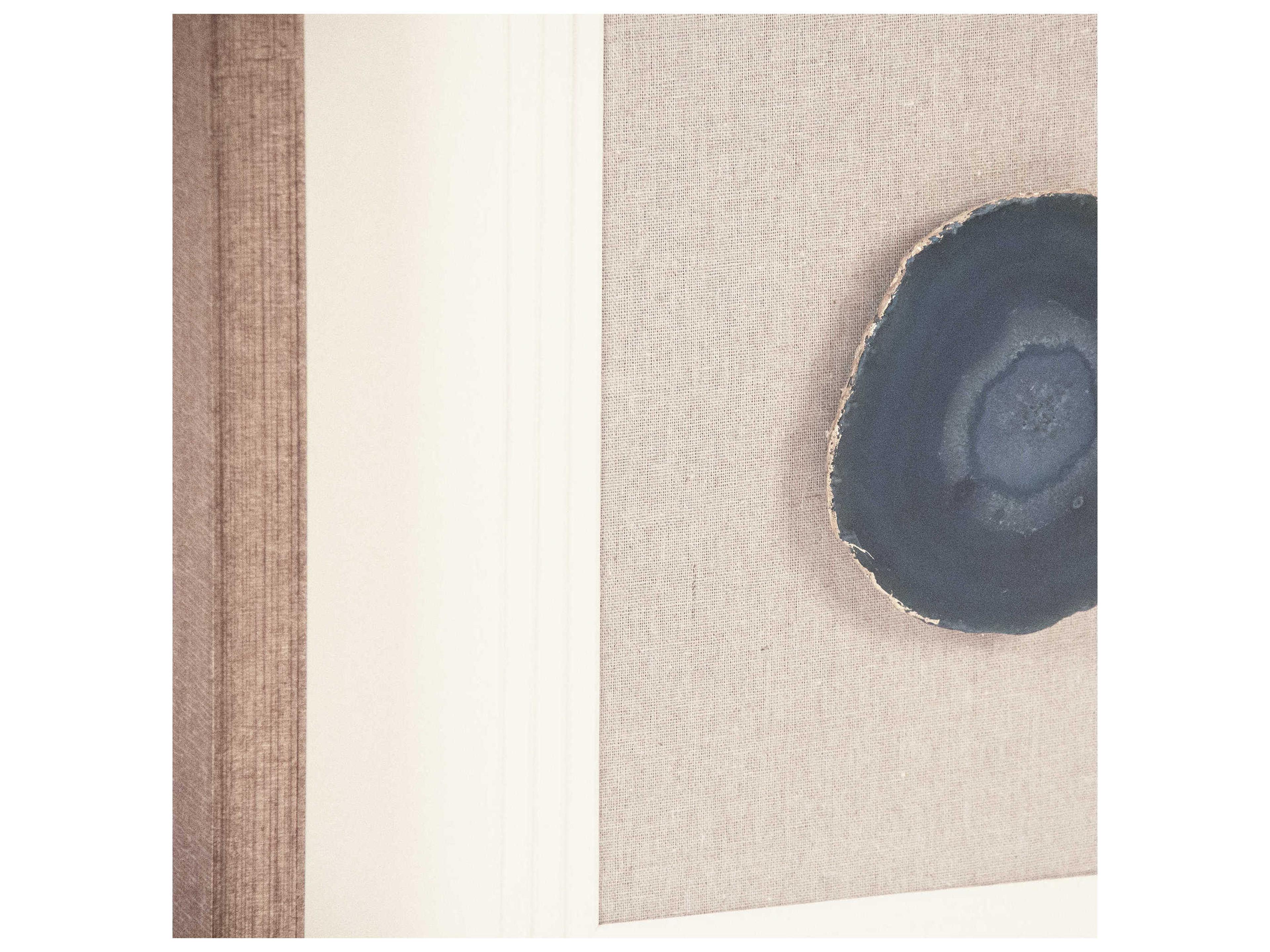 Zentique Blue Geode Shadow Box