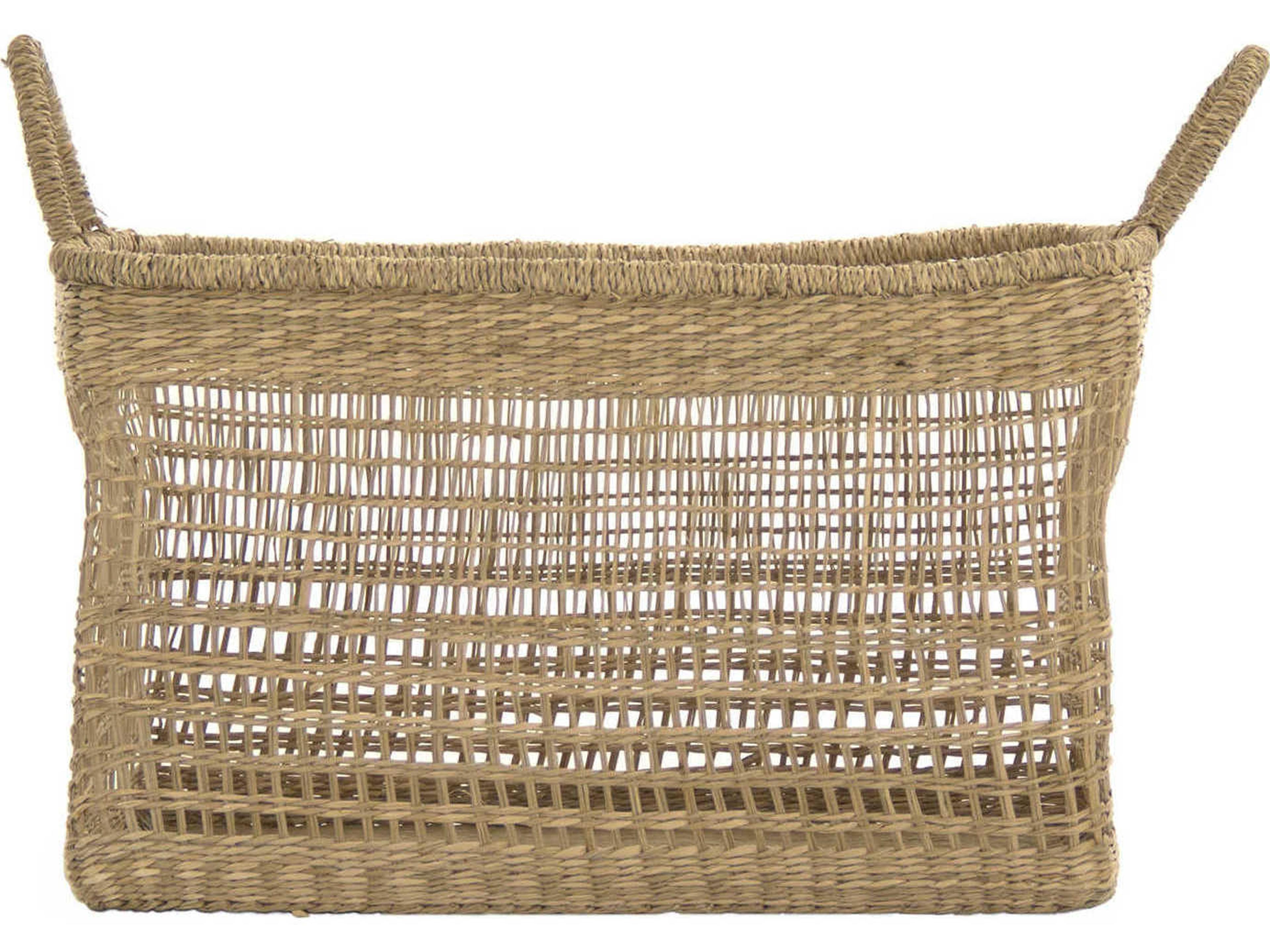 Zentique Brown 19" Woven Basket