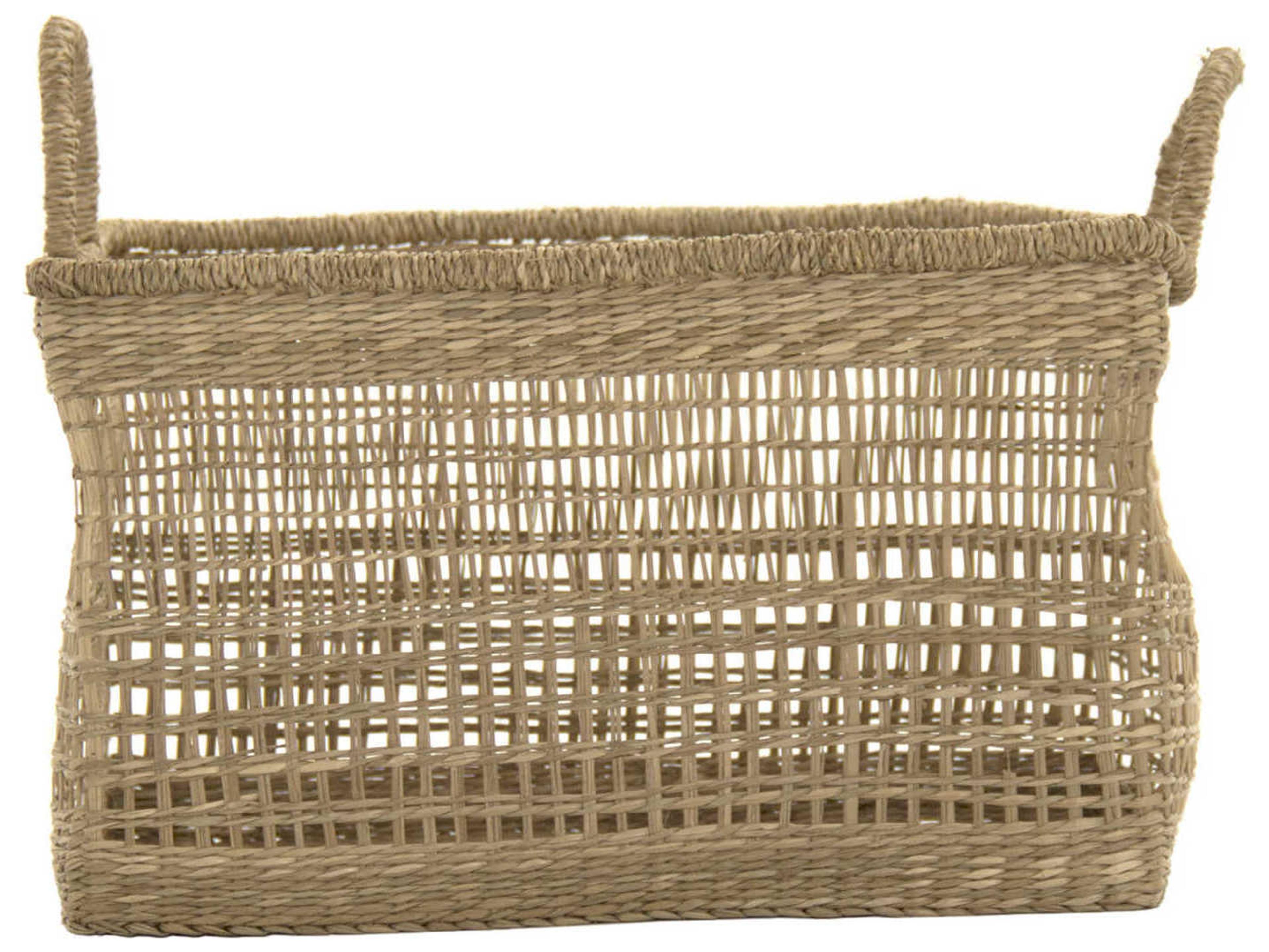 Zentique Brown 18" Woven Basket