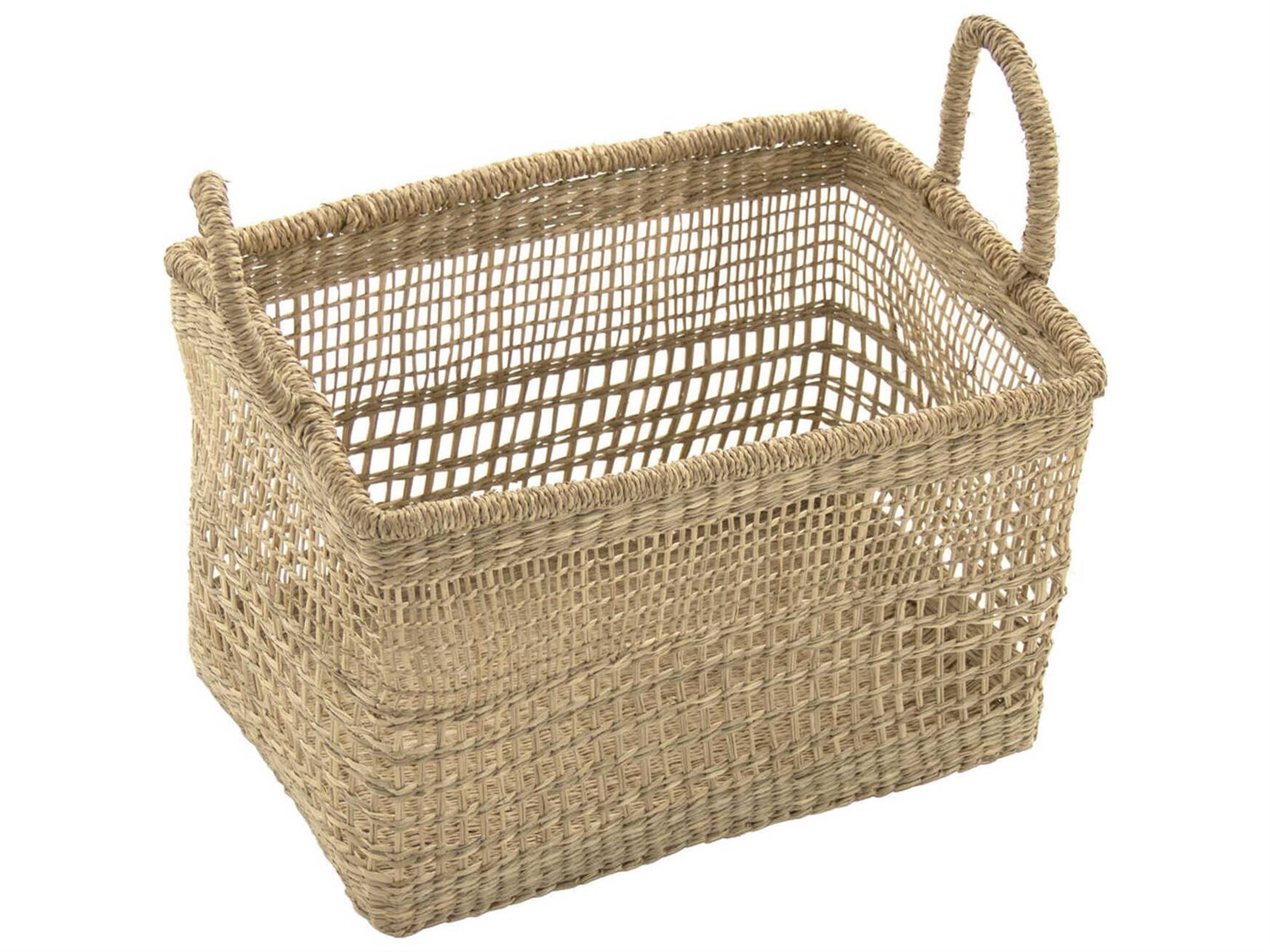 Zentique Woven Brown Storage Bin