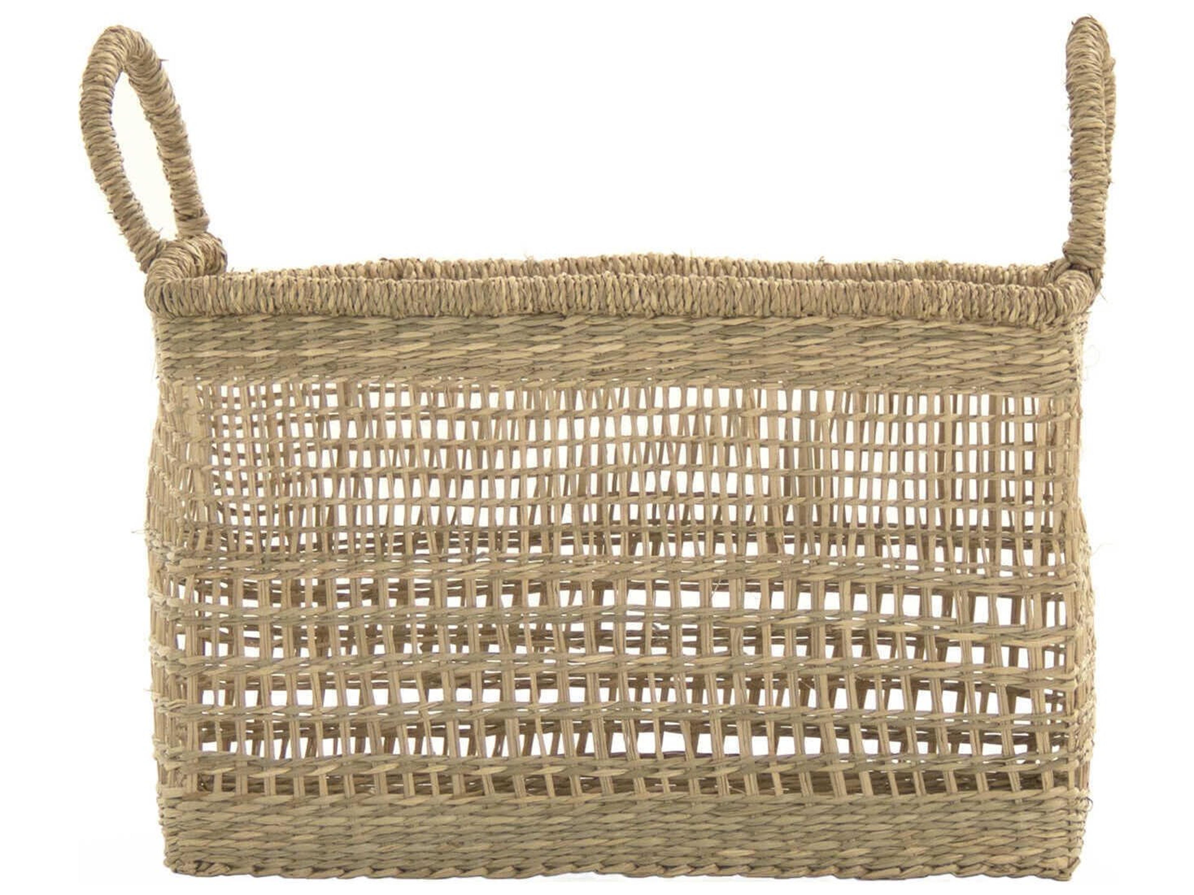 Zentique Woven Brown Storage Bin