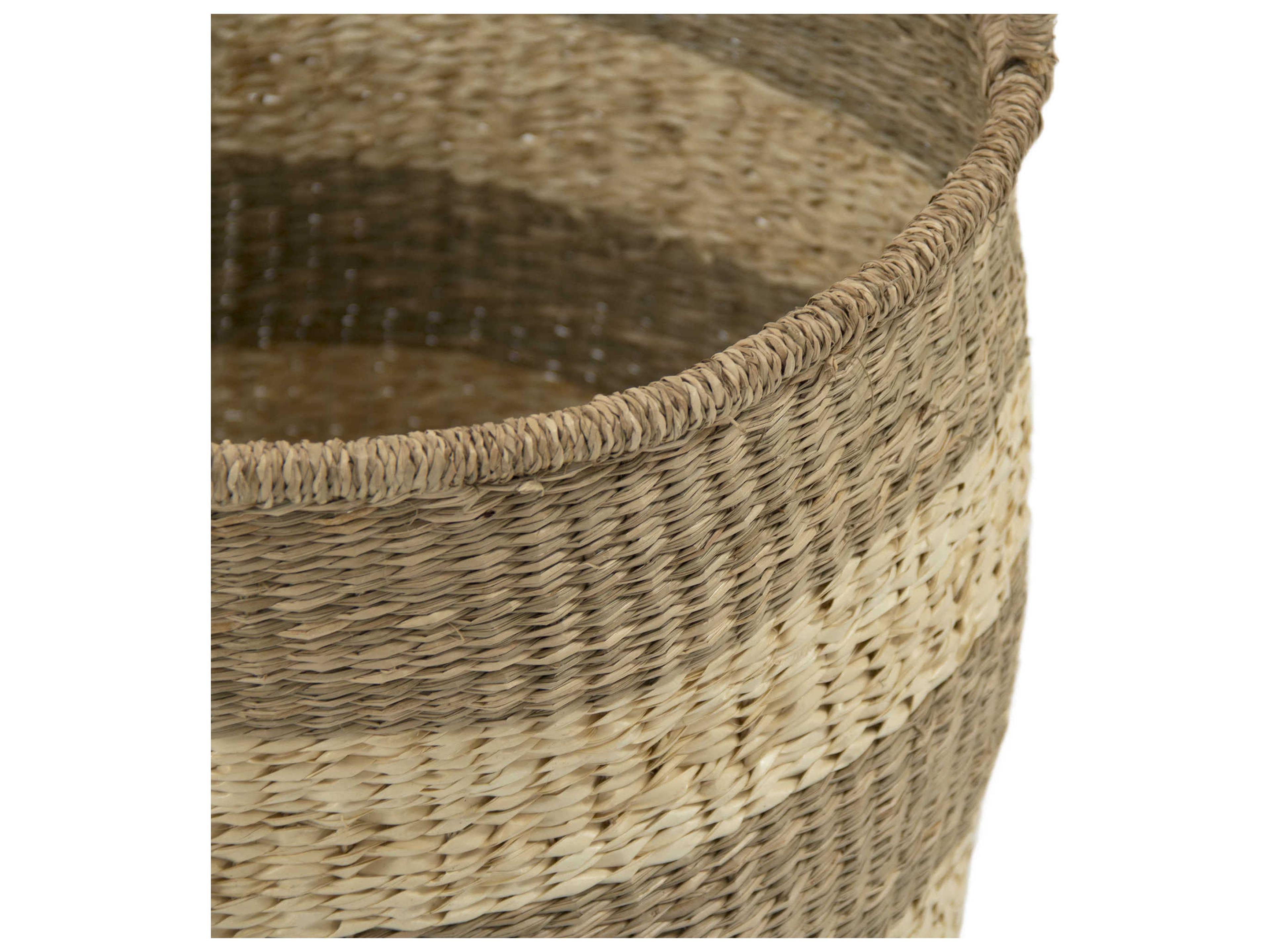 Zentique Brown 19" Rounded Basket