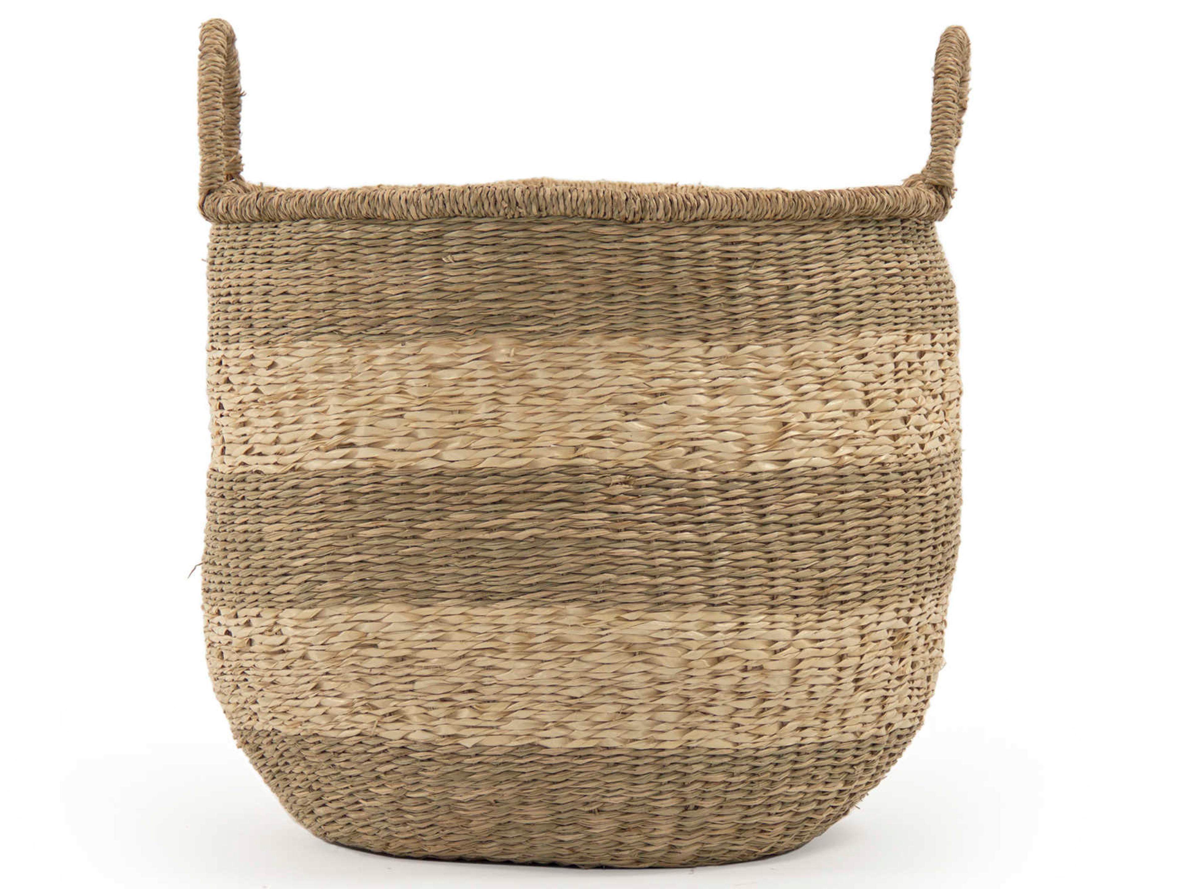 Zentique Brown 18" Rounded Basket