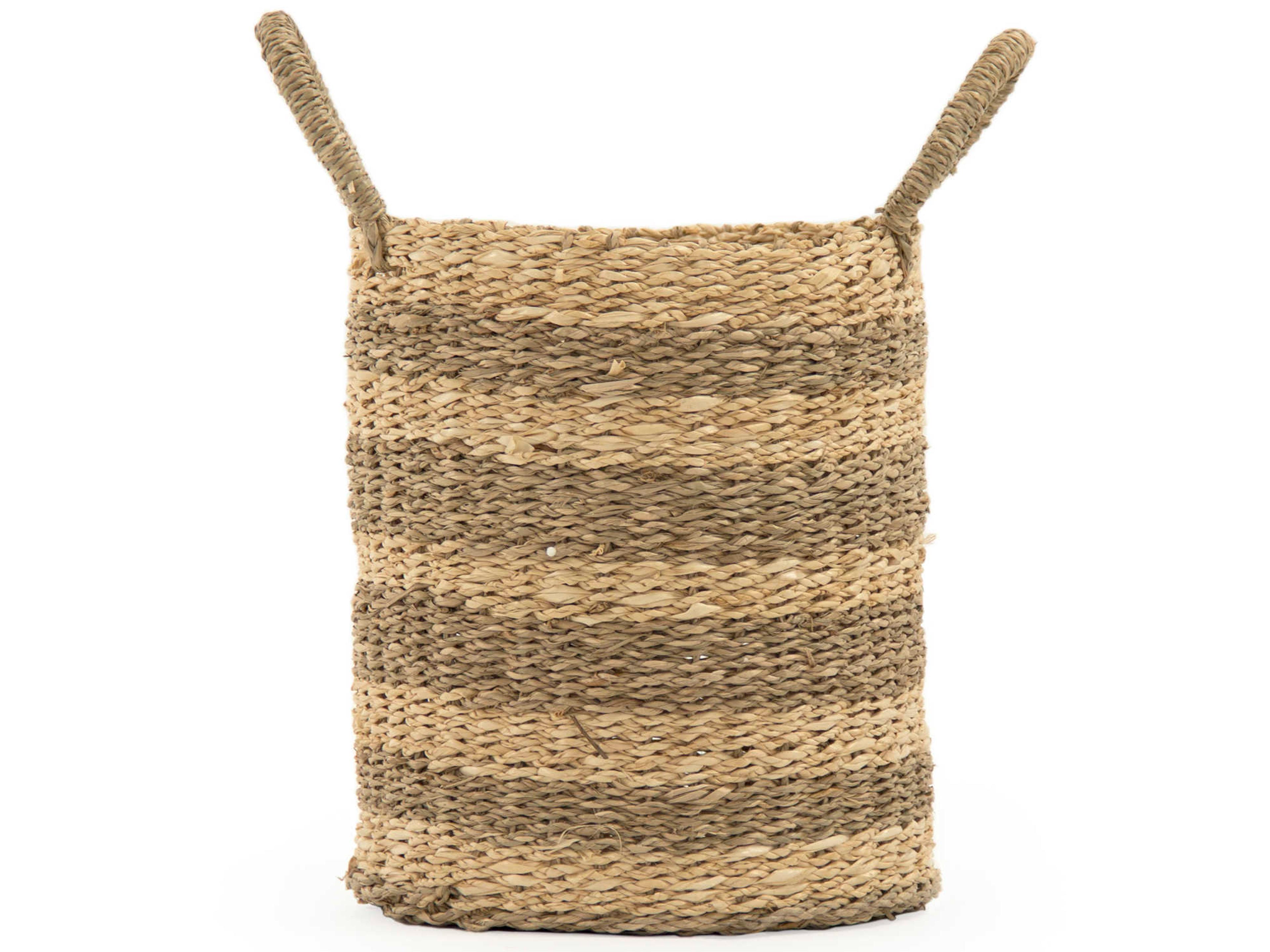 Zentique Brown 10" Woven Wire Basket