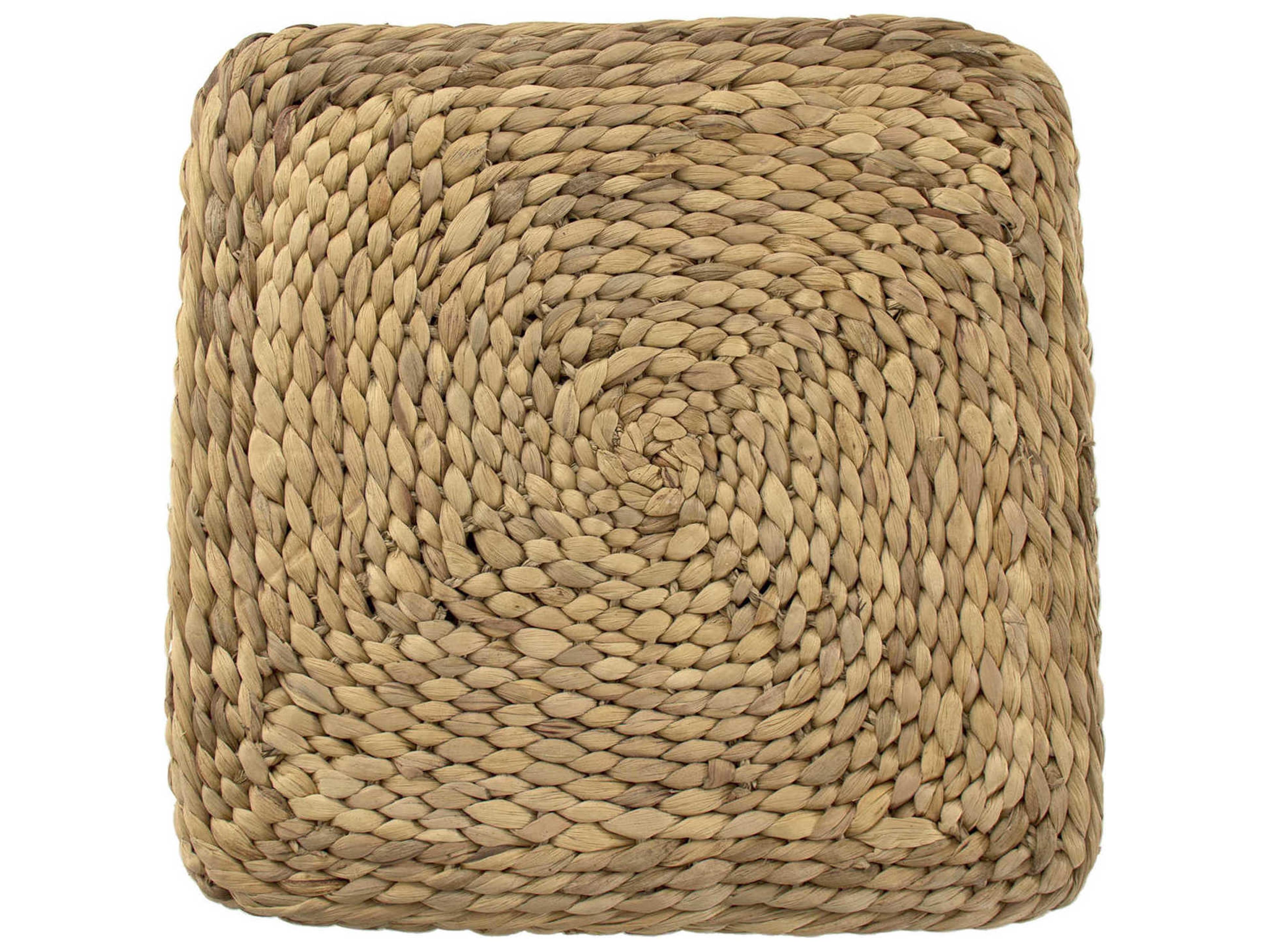 Zentique Brown Ottoman