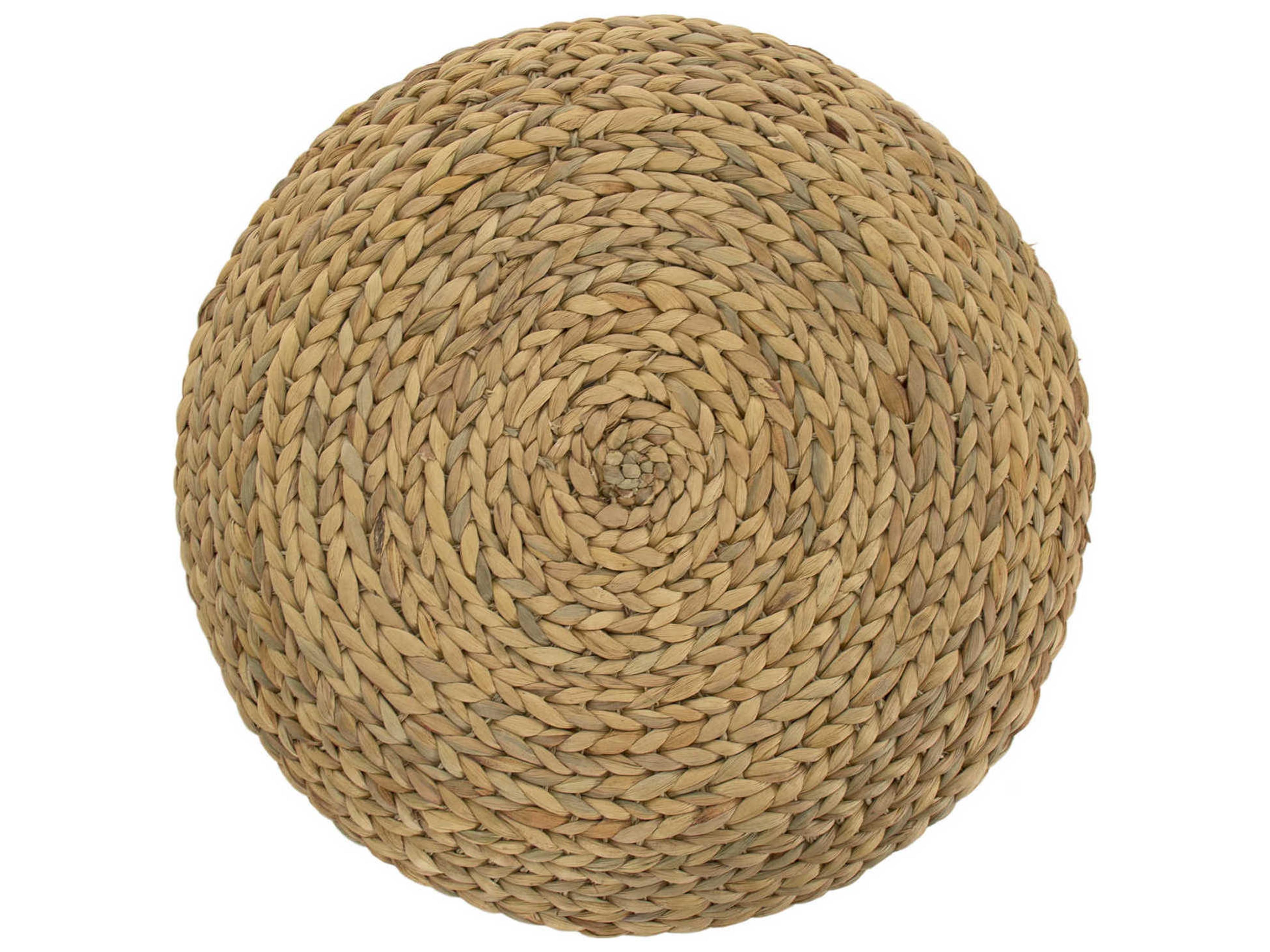 Zentique Brown Ottoman