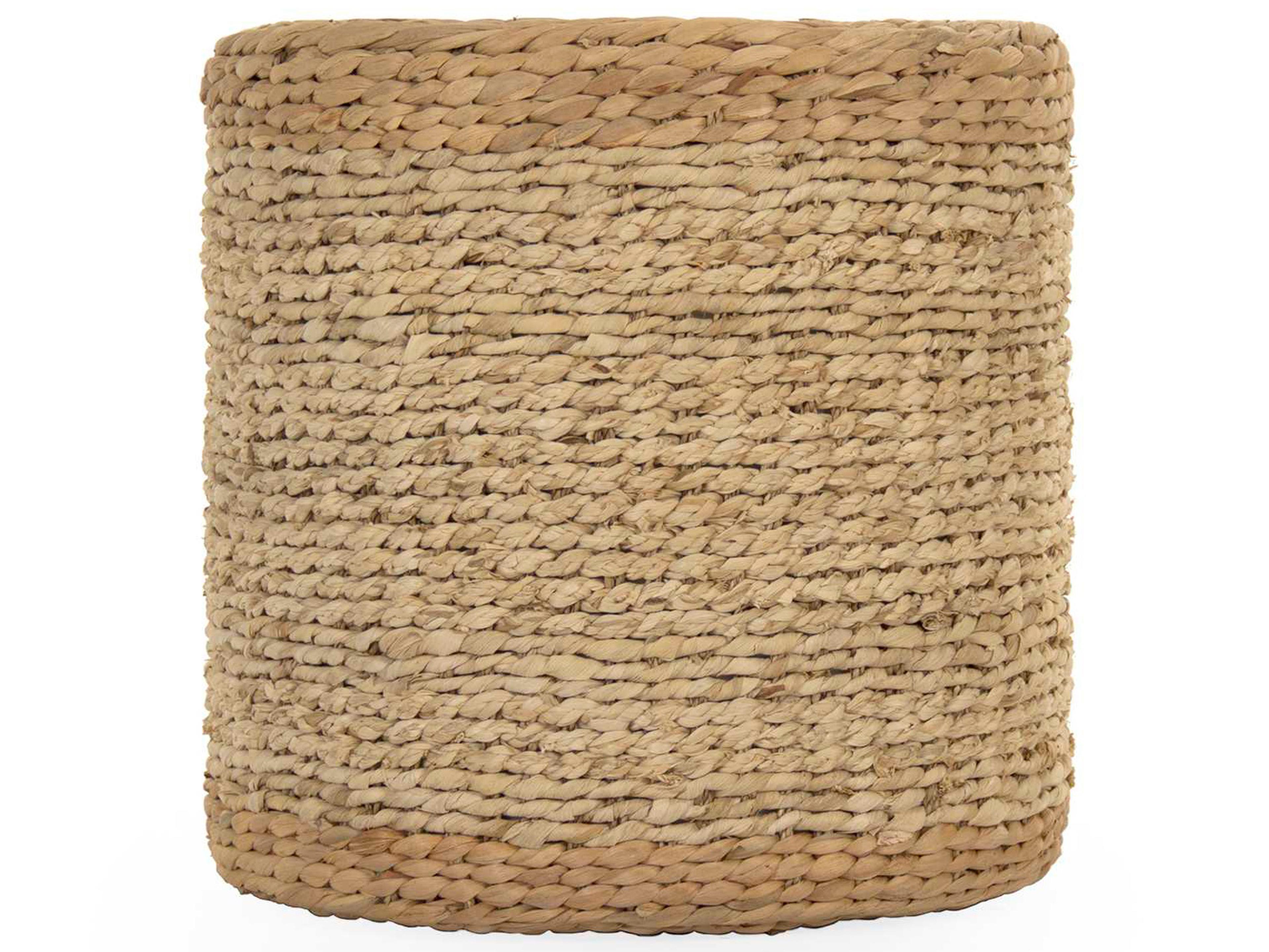 Zentique Brown Accent Stool