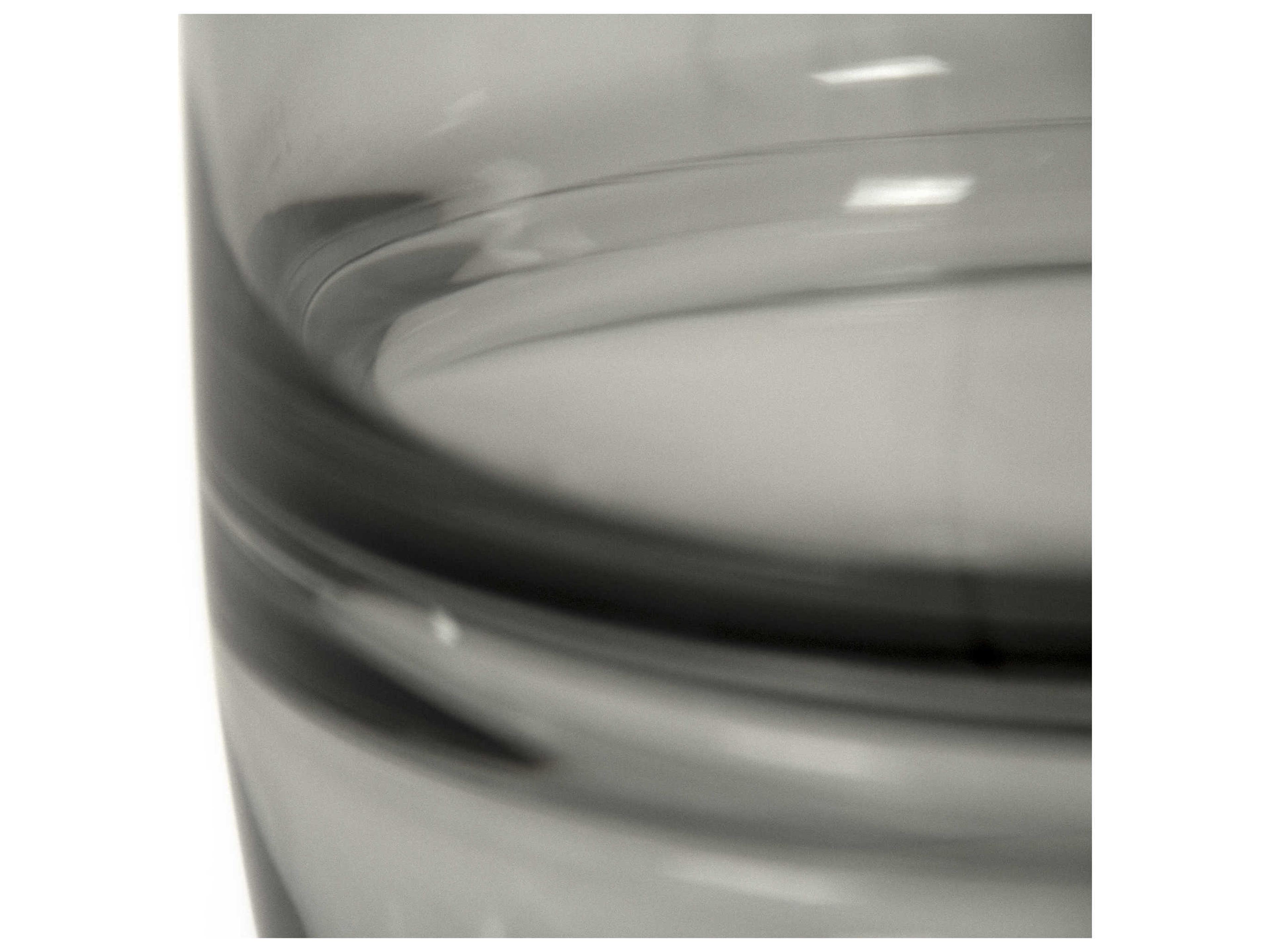 Zentique Grey Glass Bottle