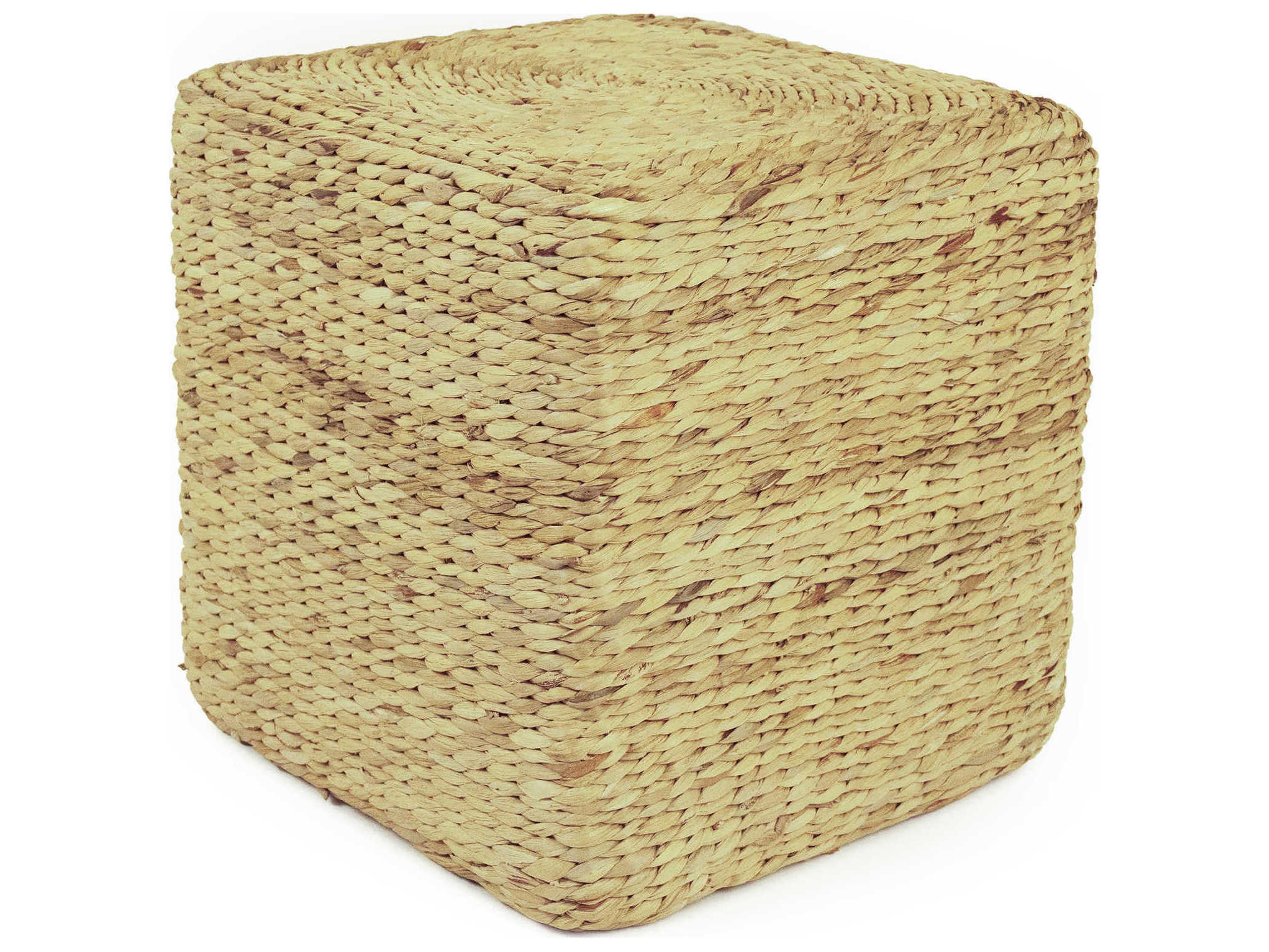 Zentique Light Brown Ottoman