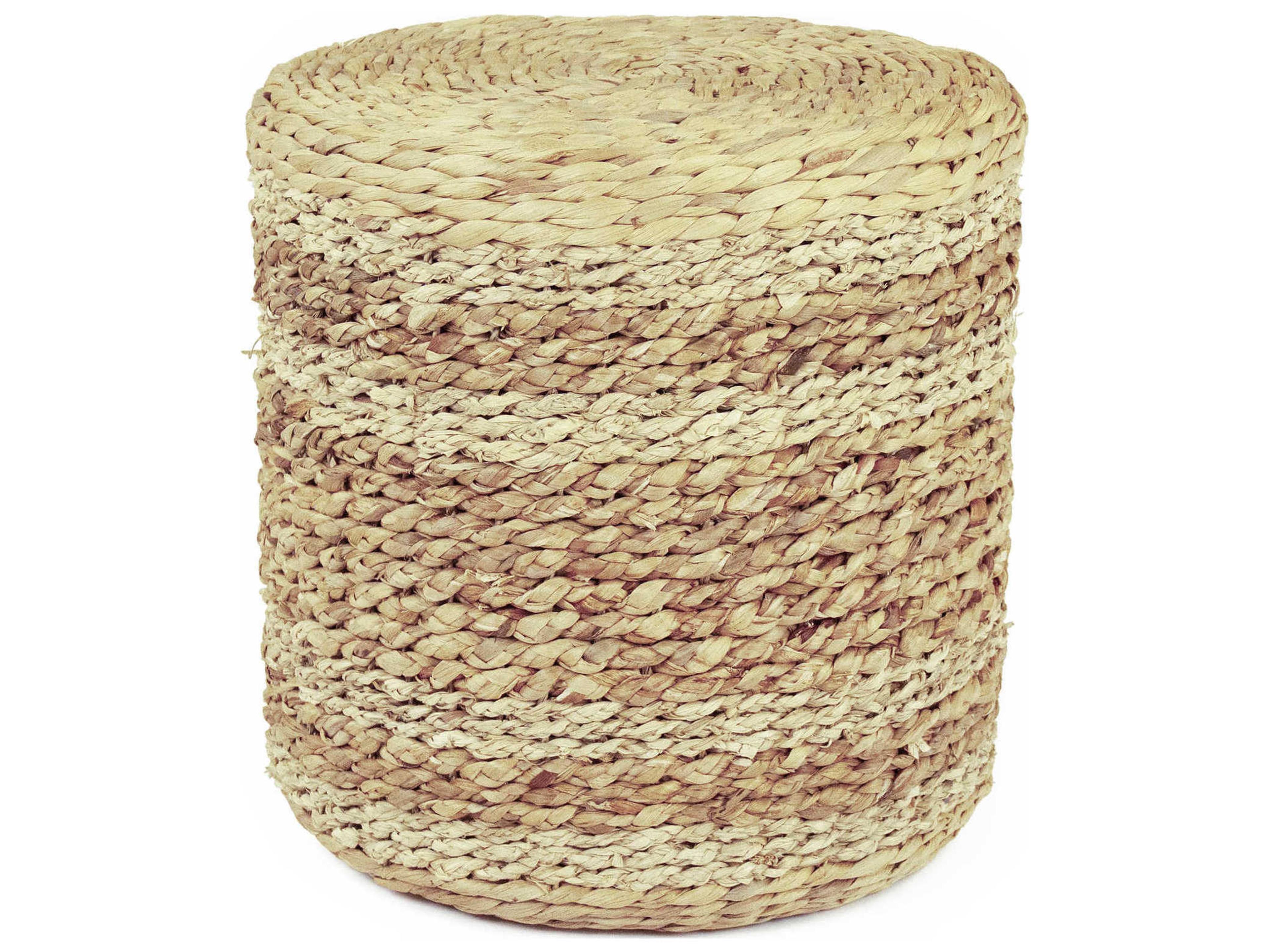 Zentique Light Brown Ottoman