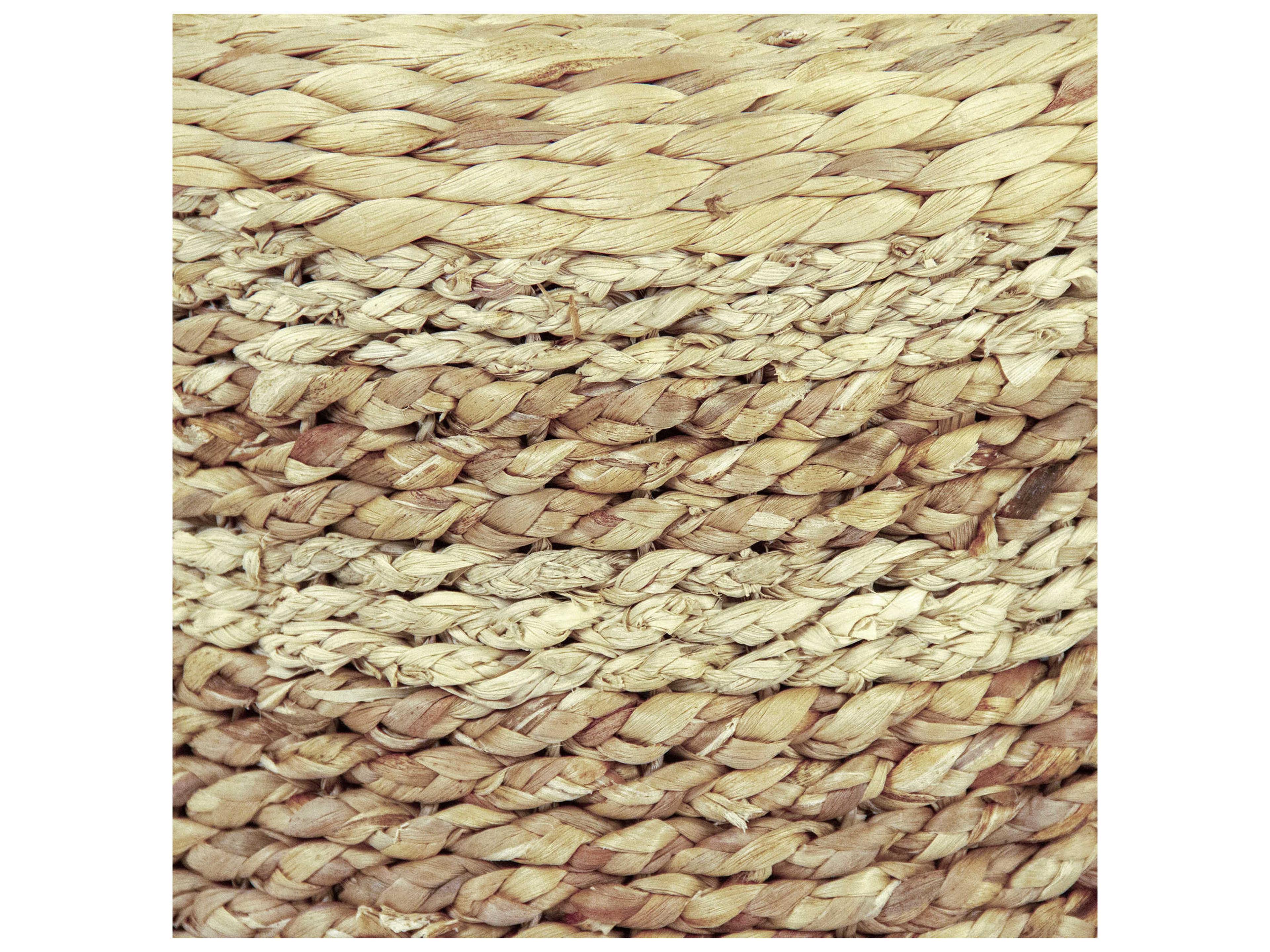 Zentique Light Brown Ottoman