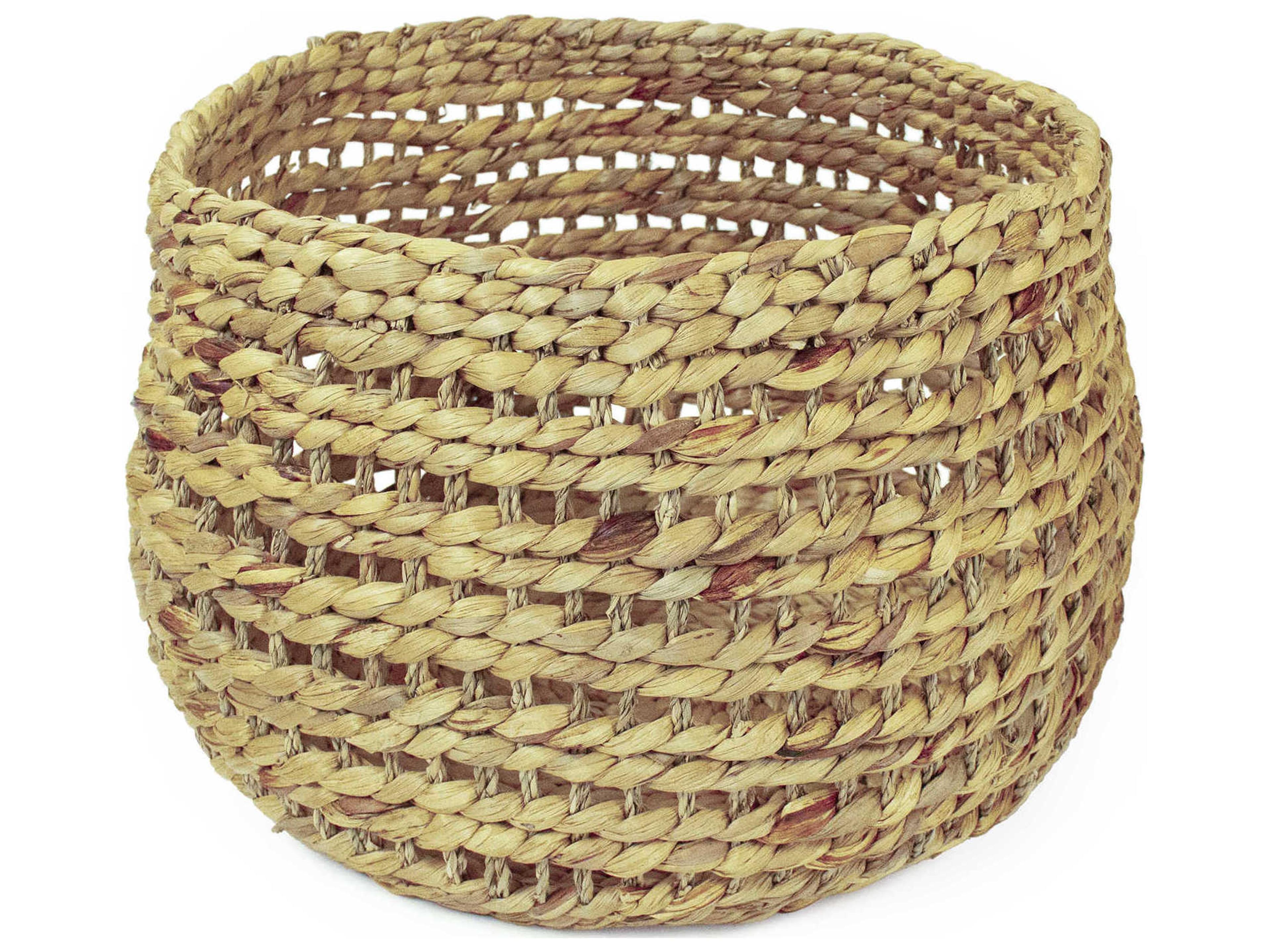 Zentique Brown 16" Woven Basket