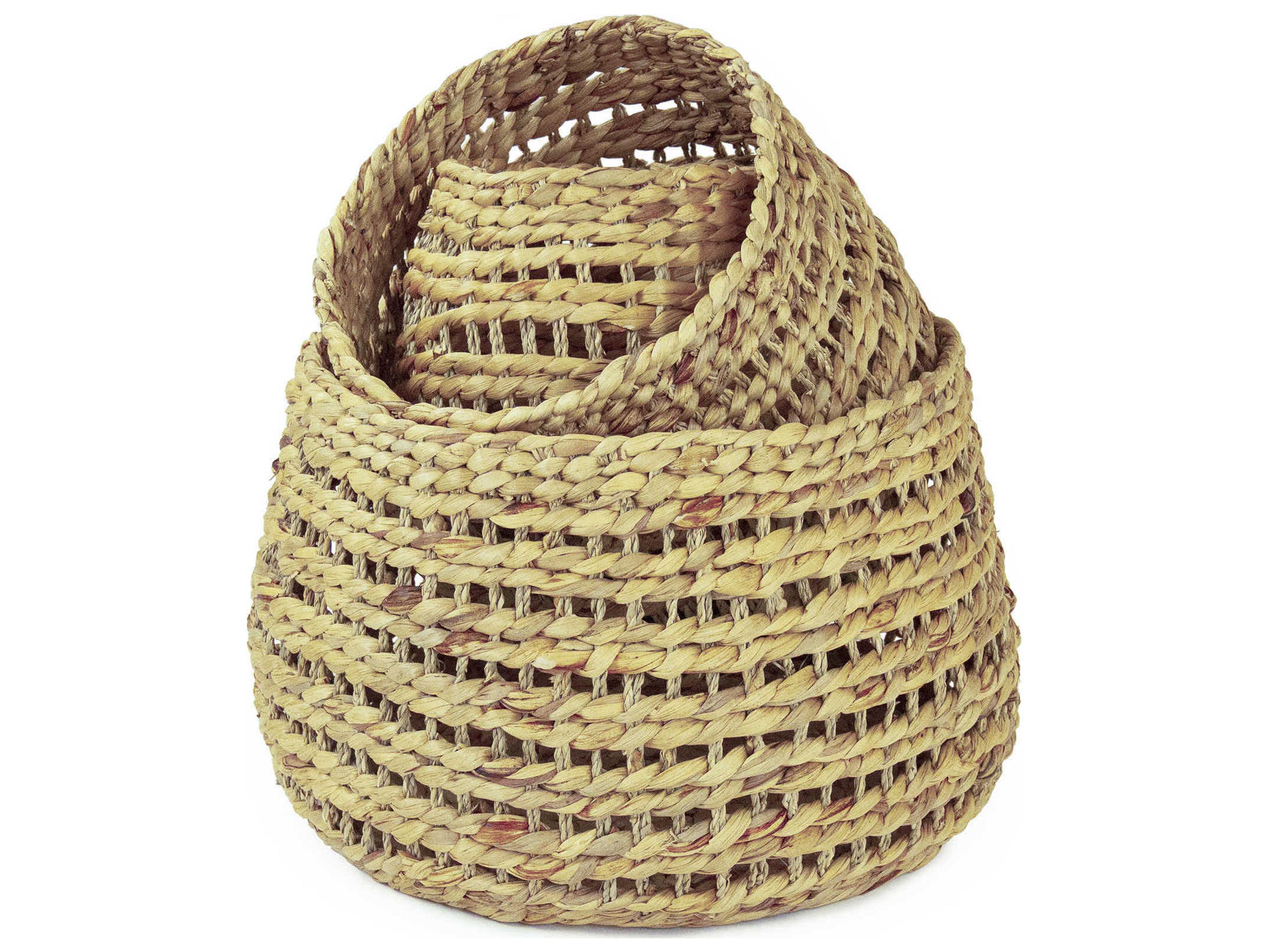 Zentique Brown 16" Woven Basket