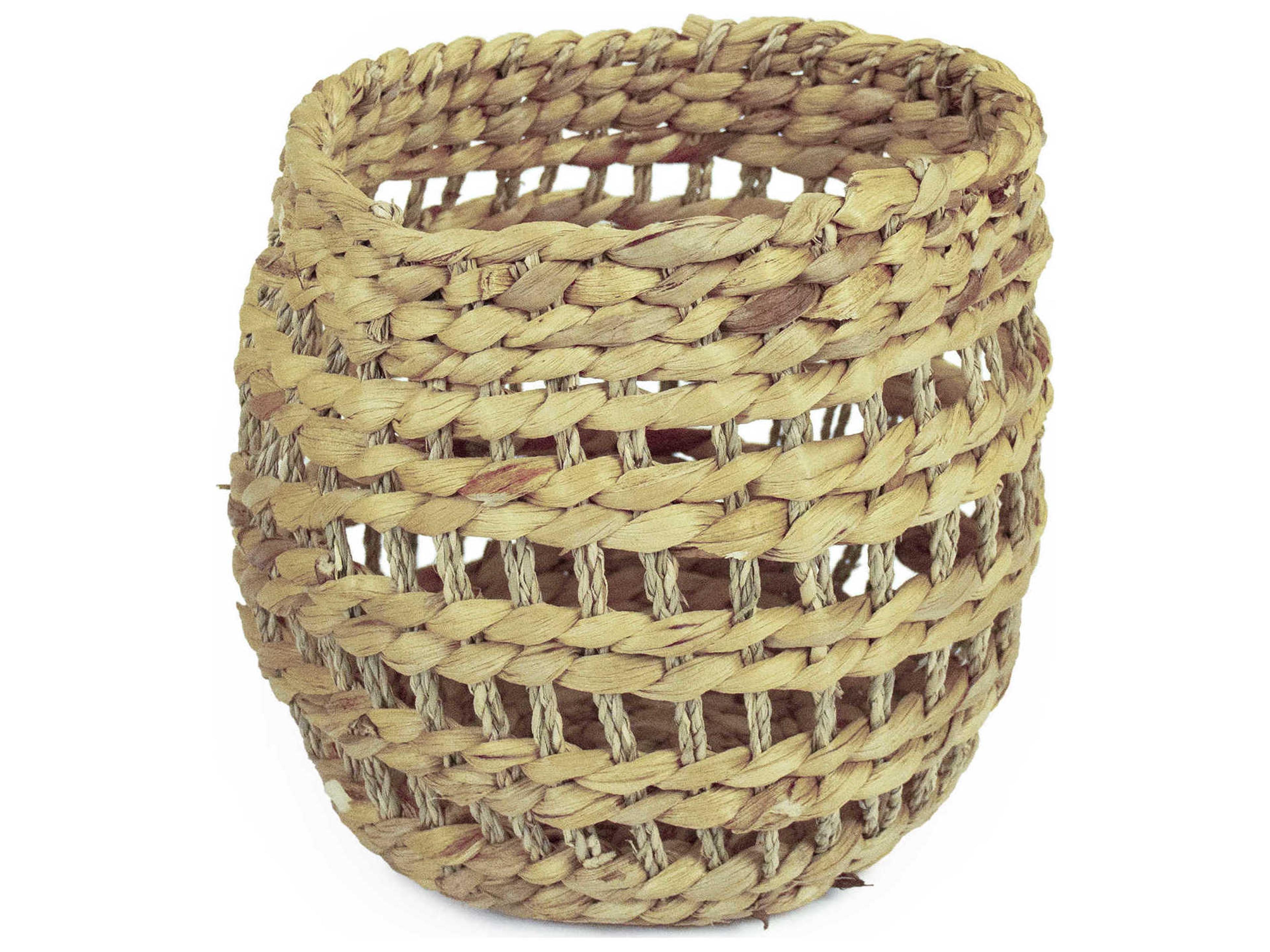 Zentique Brown 10" Woven Basket