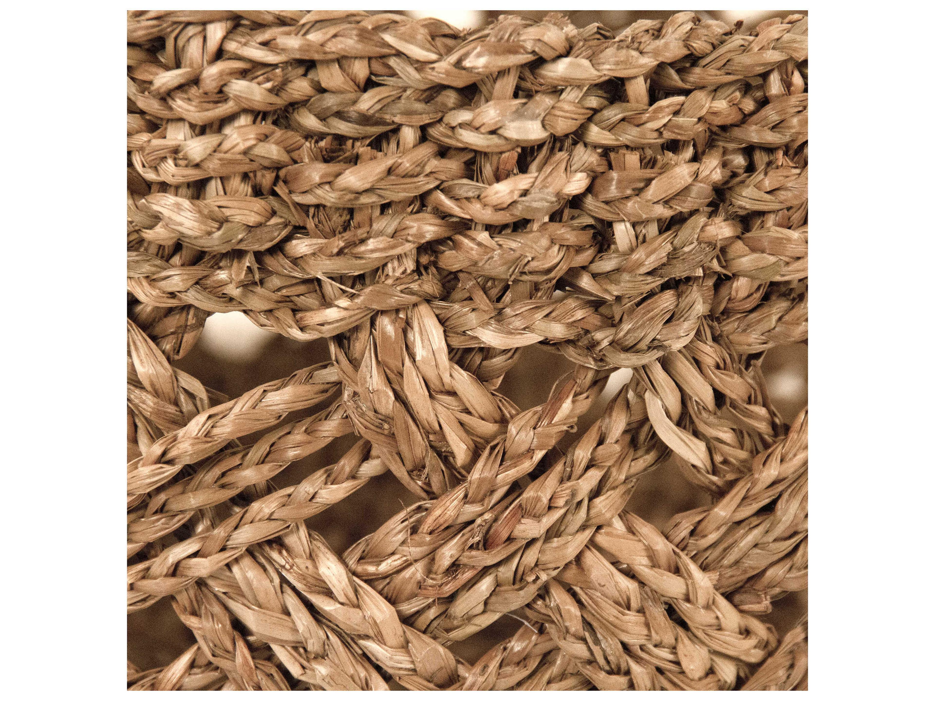 Zentique Woven Dark Brown Storage Bin Large