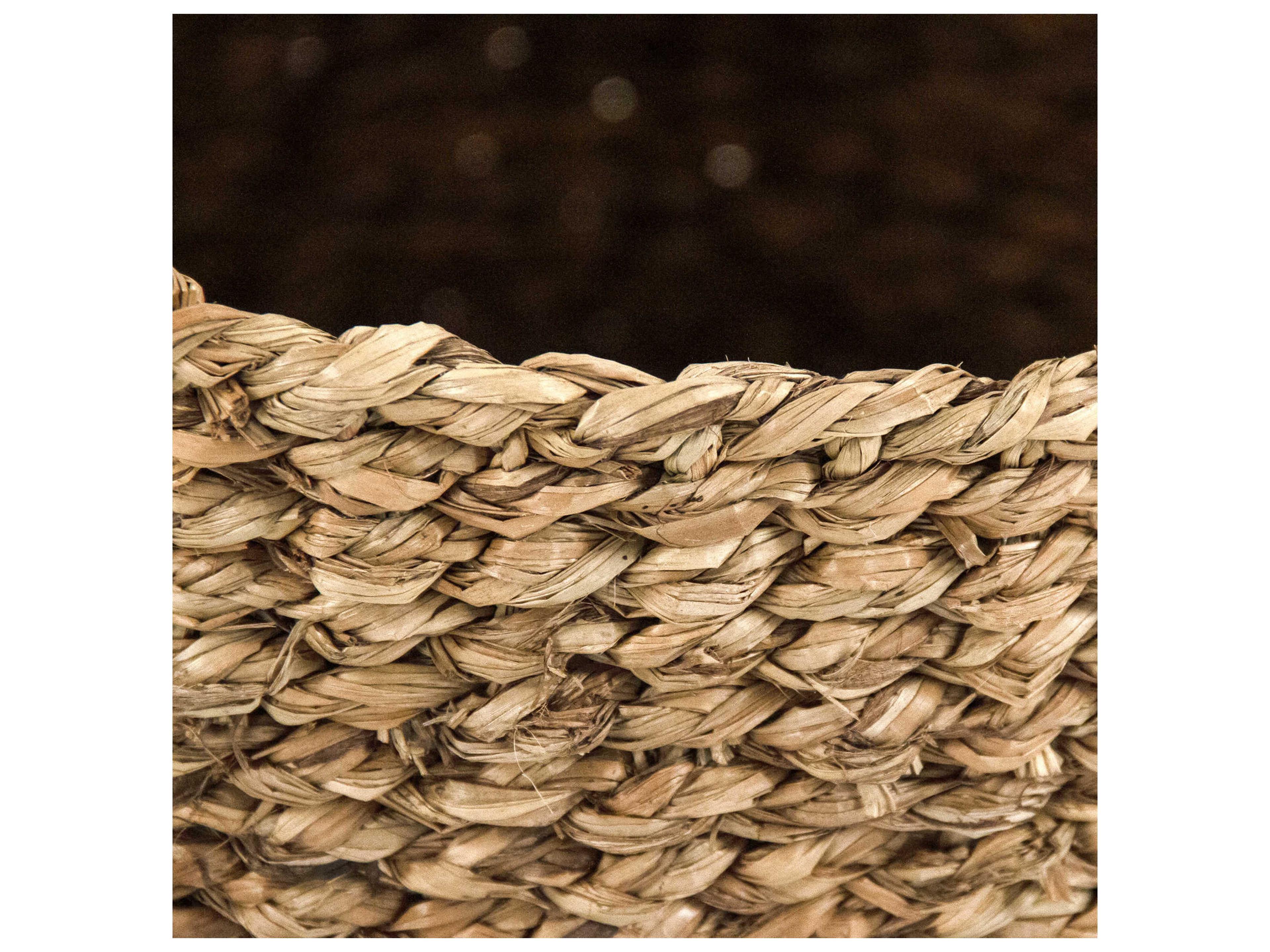 Zentique Brown 19" Woven Basket