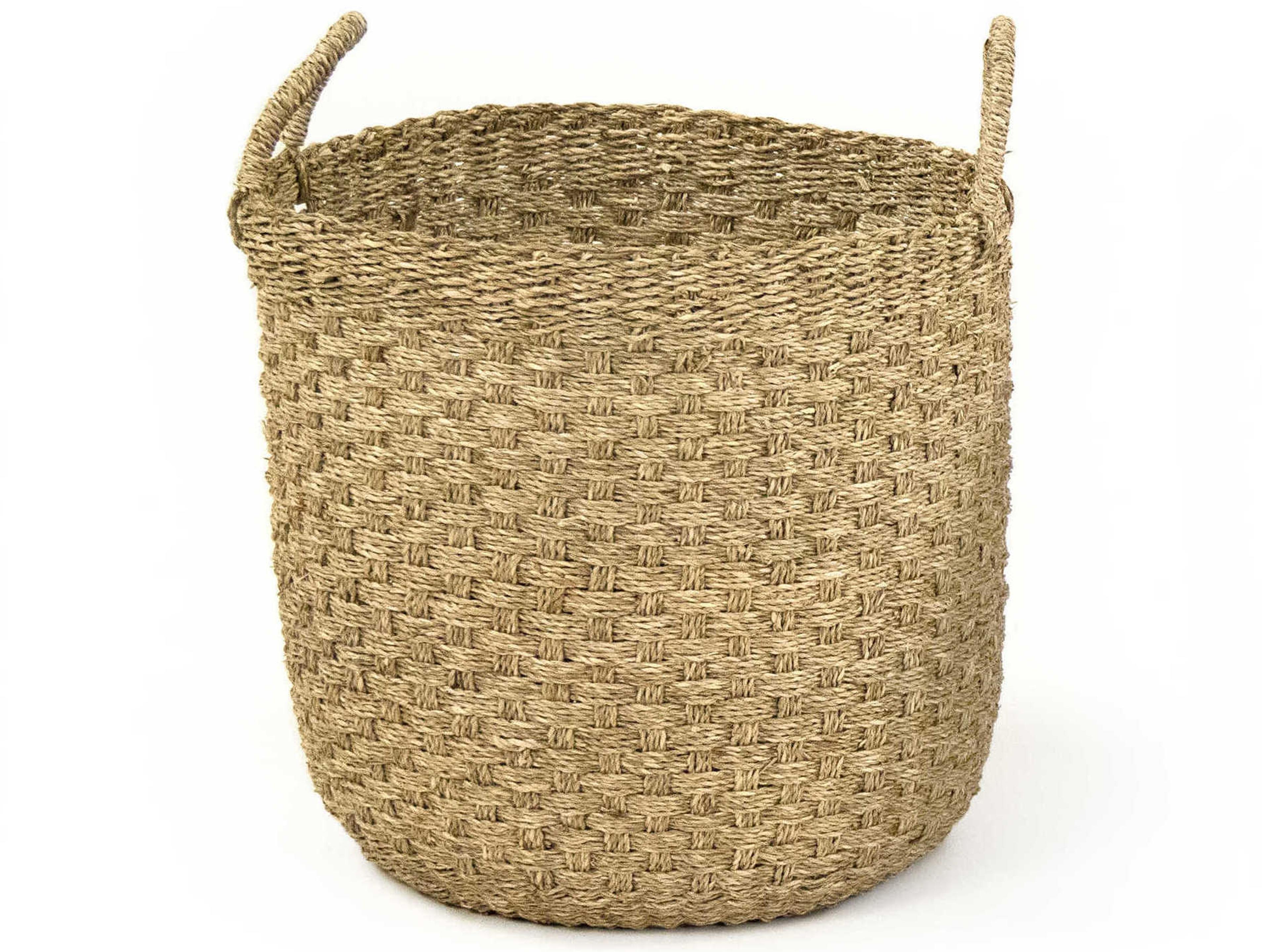 Zentique Brown 17" High Woven Basket
