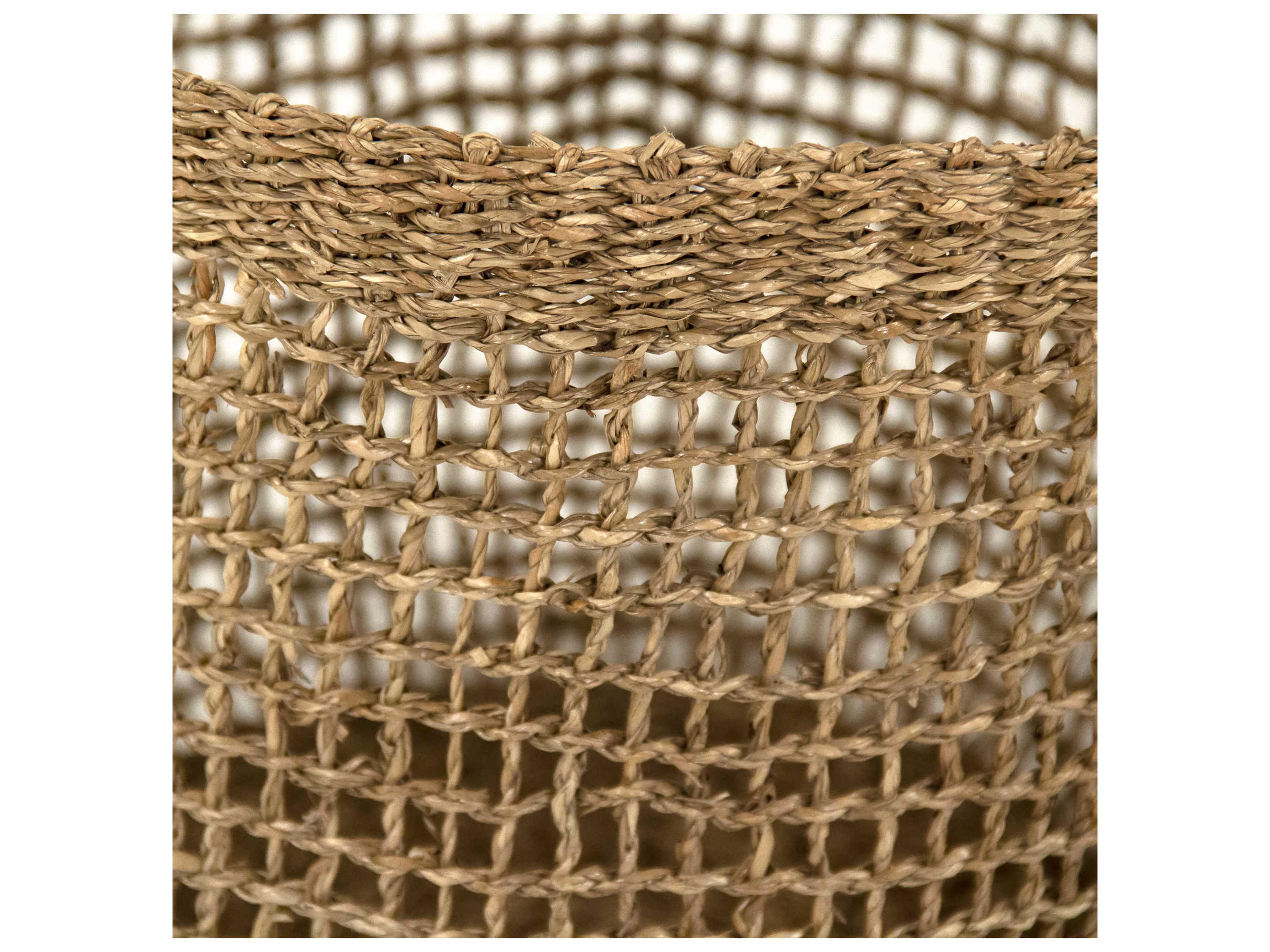 Zentique Brown 15" Woven Basket