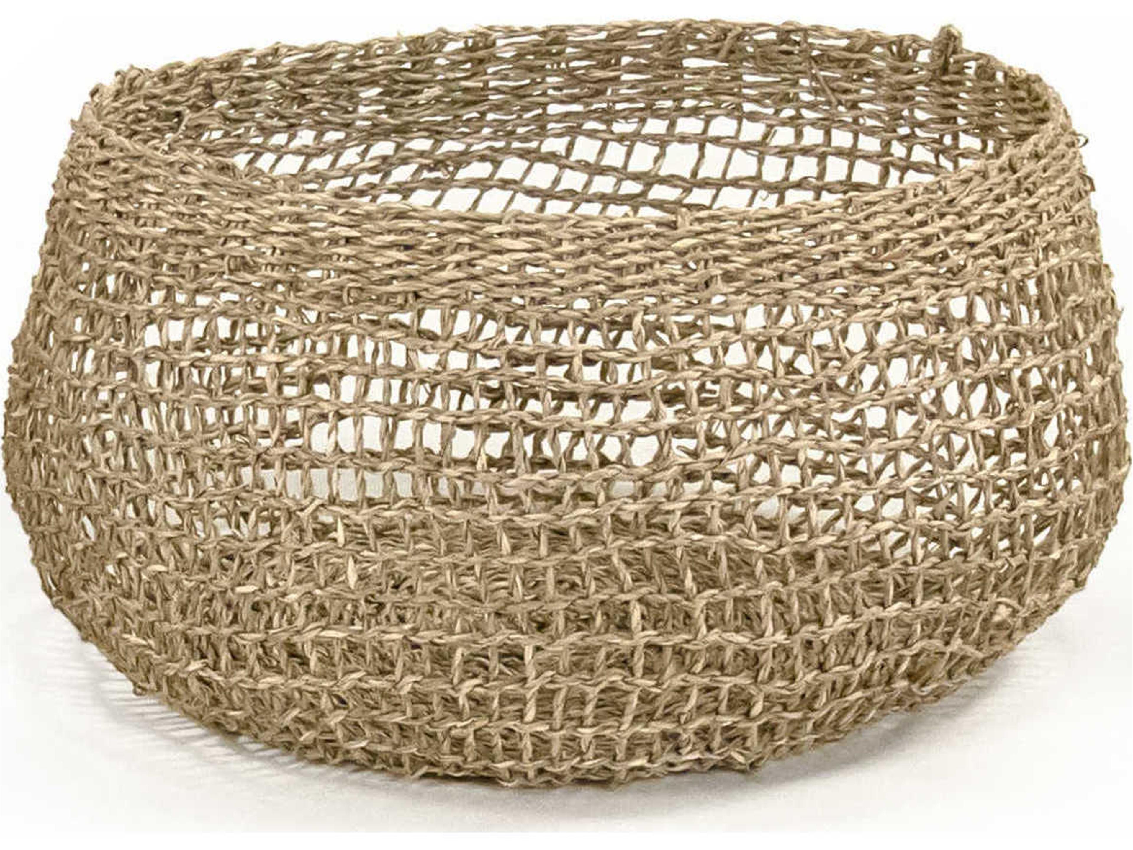 Zentique Woven Brown Storage Bin Medium