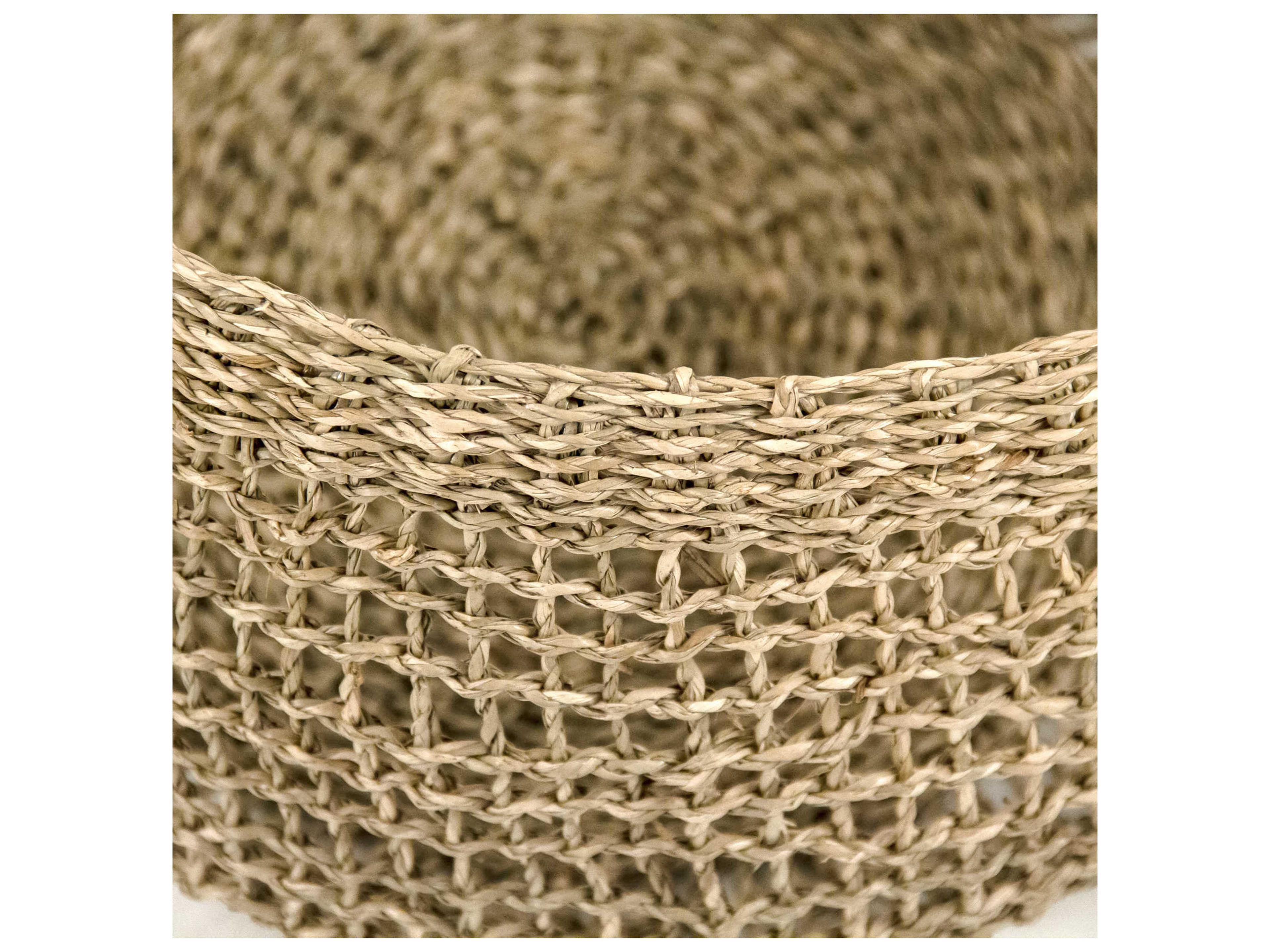 Zentique Woven Brown Storage Bin Medium