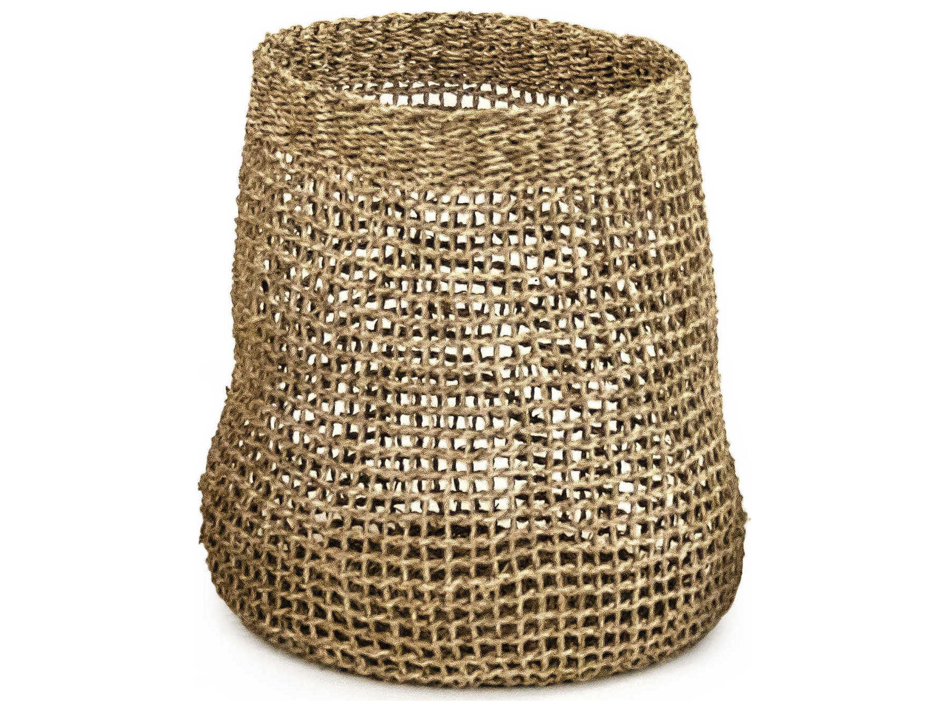 Zentique Brown 15" Woven Basket