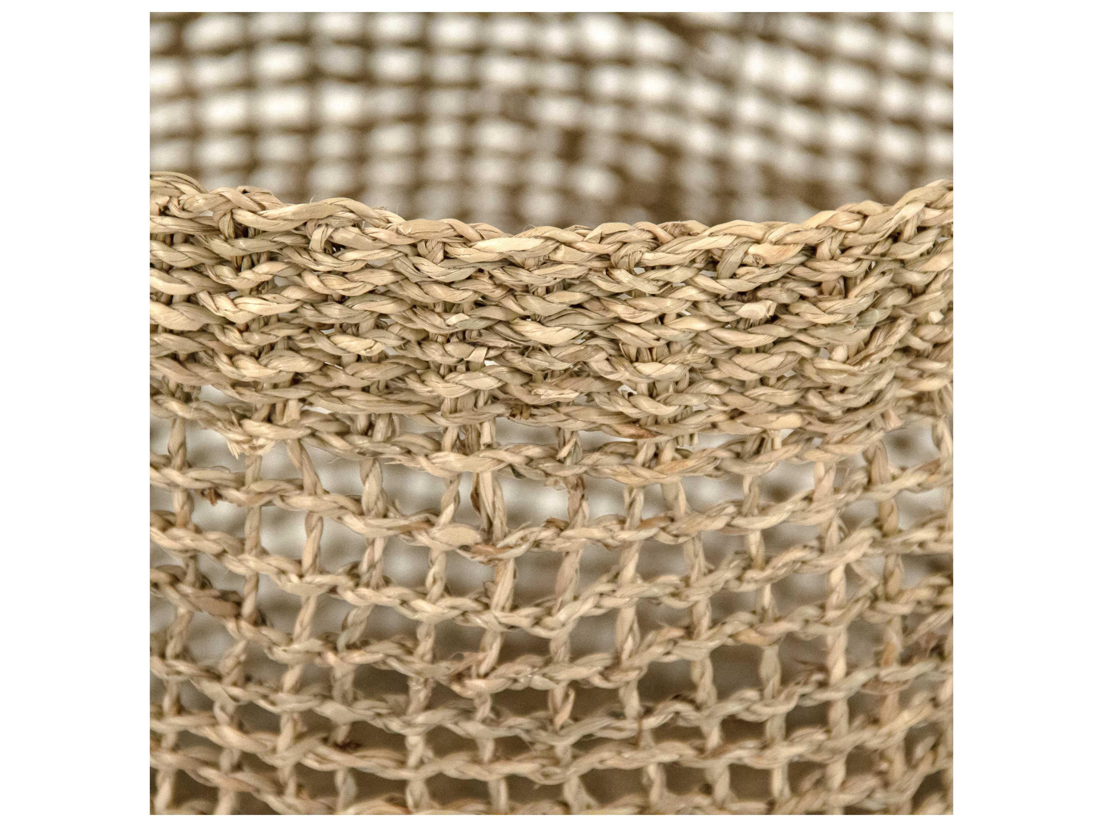 Zentique Brown 15" Woven Basket
