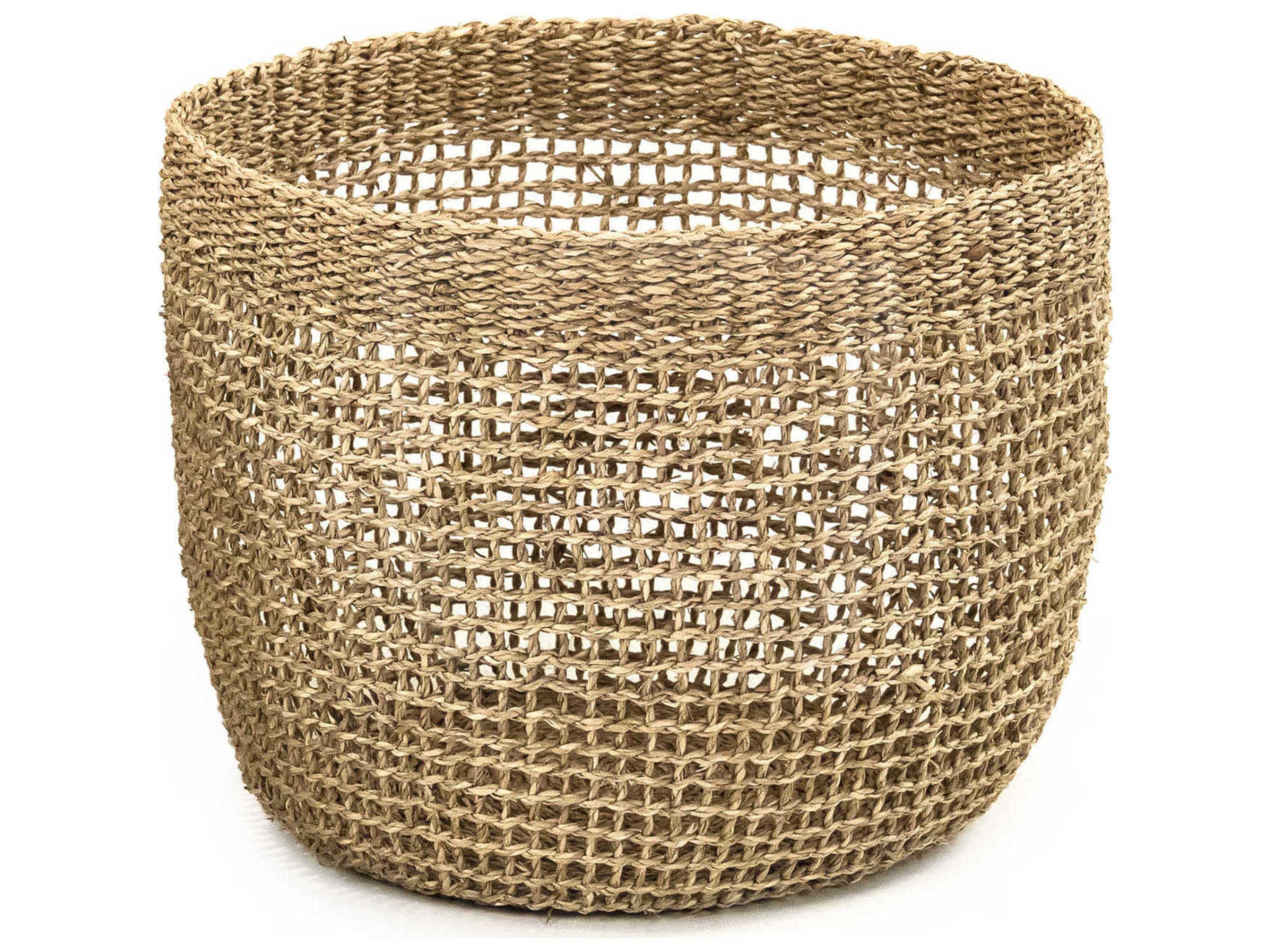 Zentique Brown 15" Woven Basket