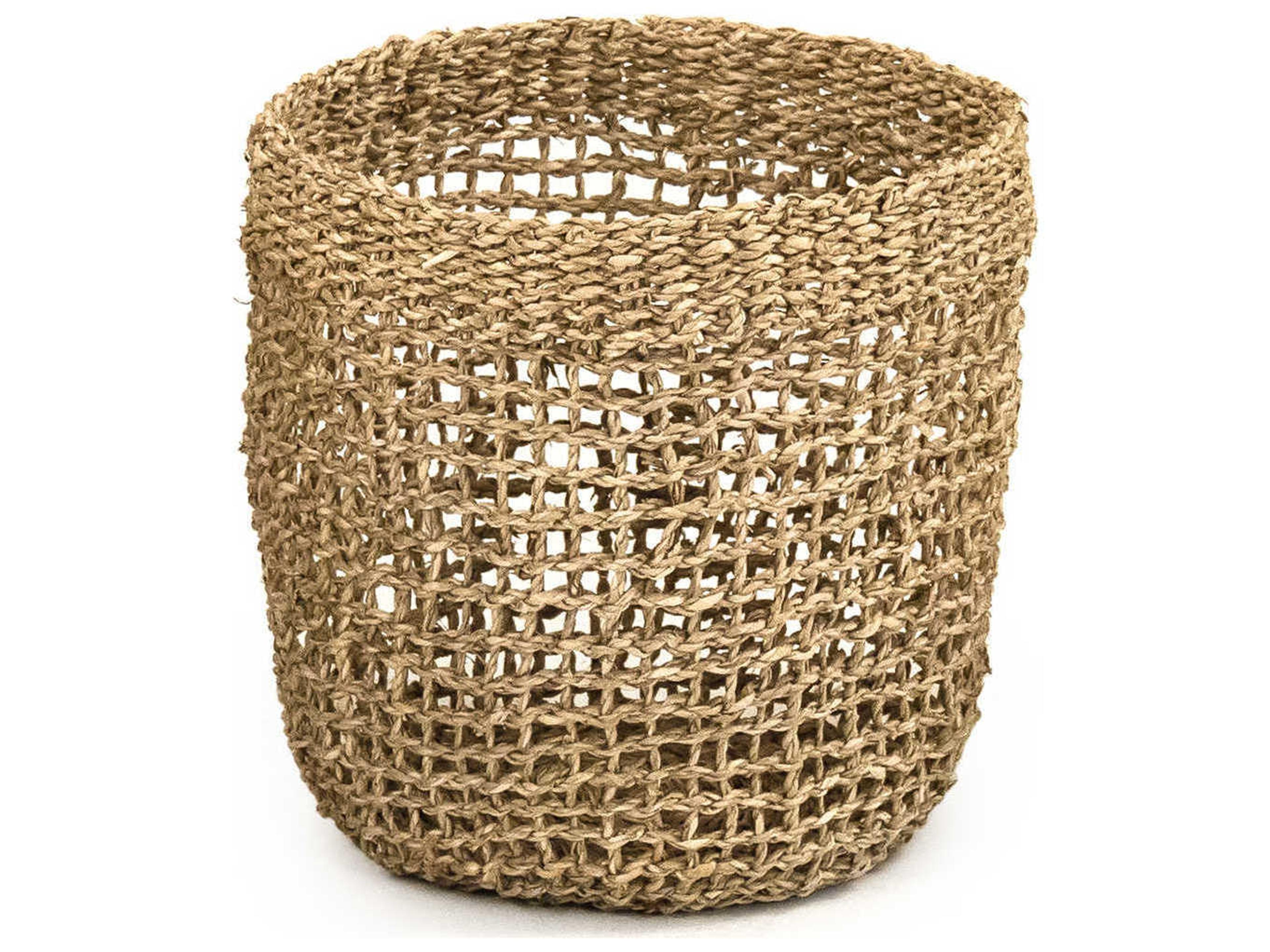 Zentique Brown 11" Woven Basket