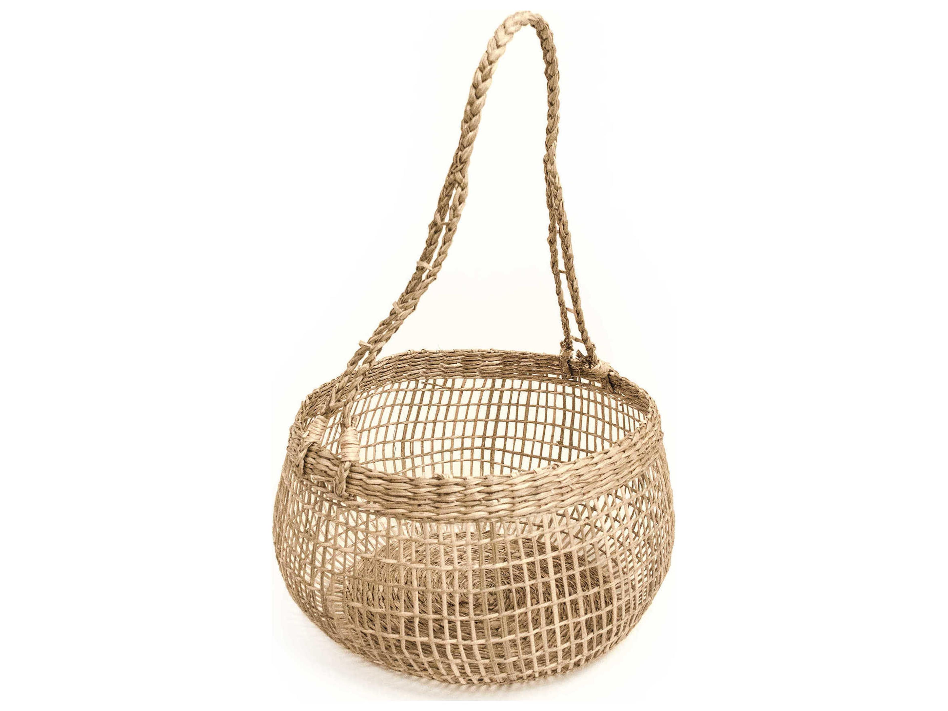 Zentique Brown 10" Woven Basket
