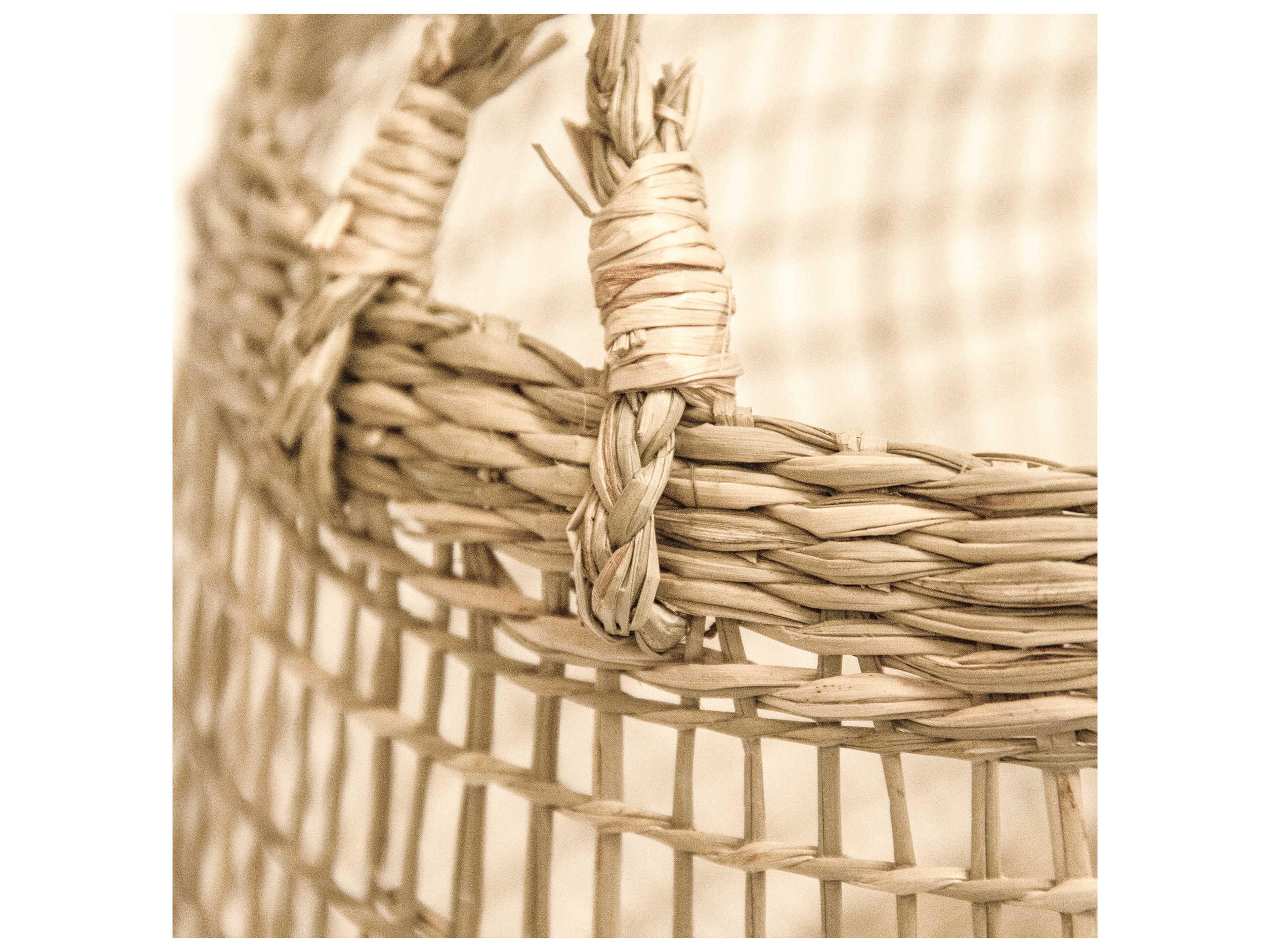 Zentique Brown 10" Woven Basket