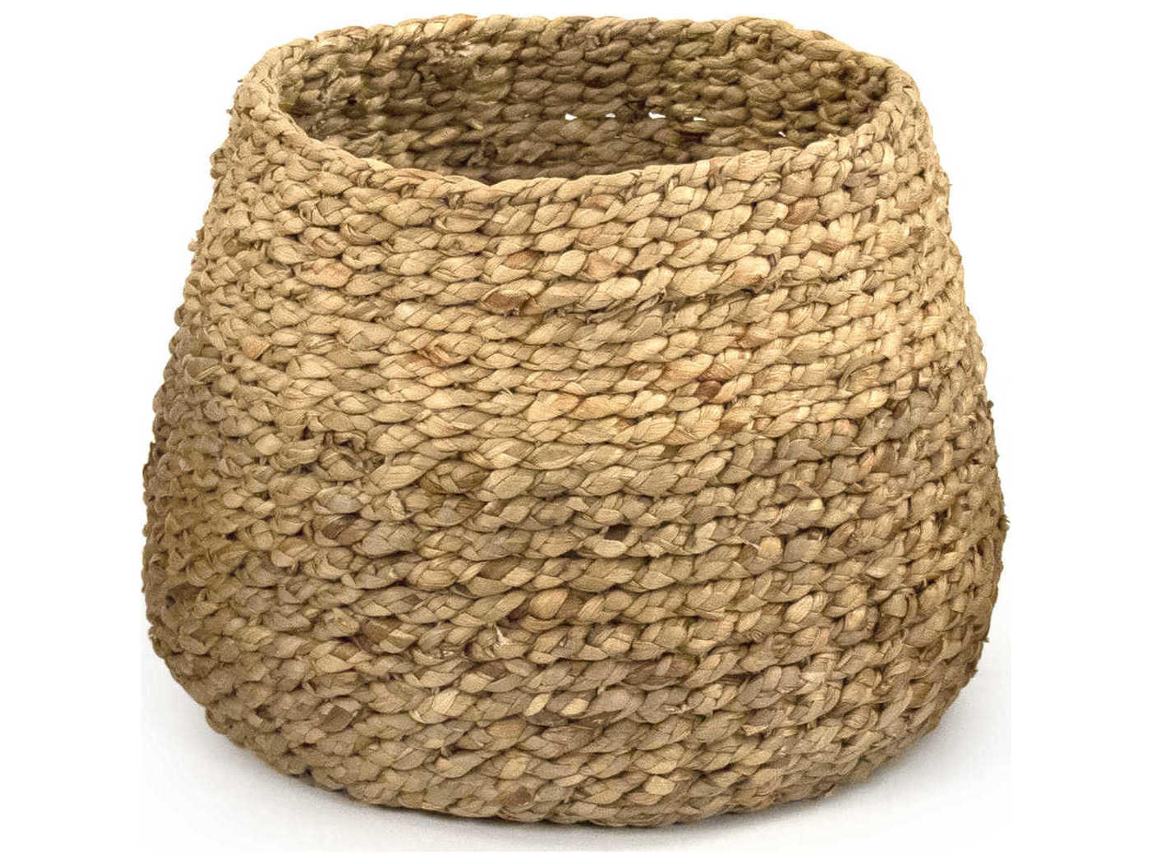 Zentique Brown 14" Woven Basket