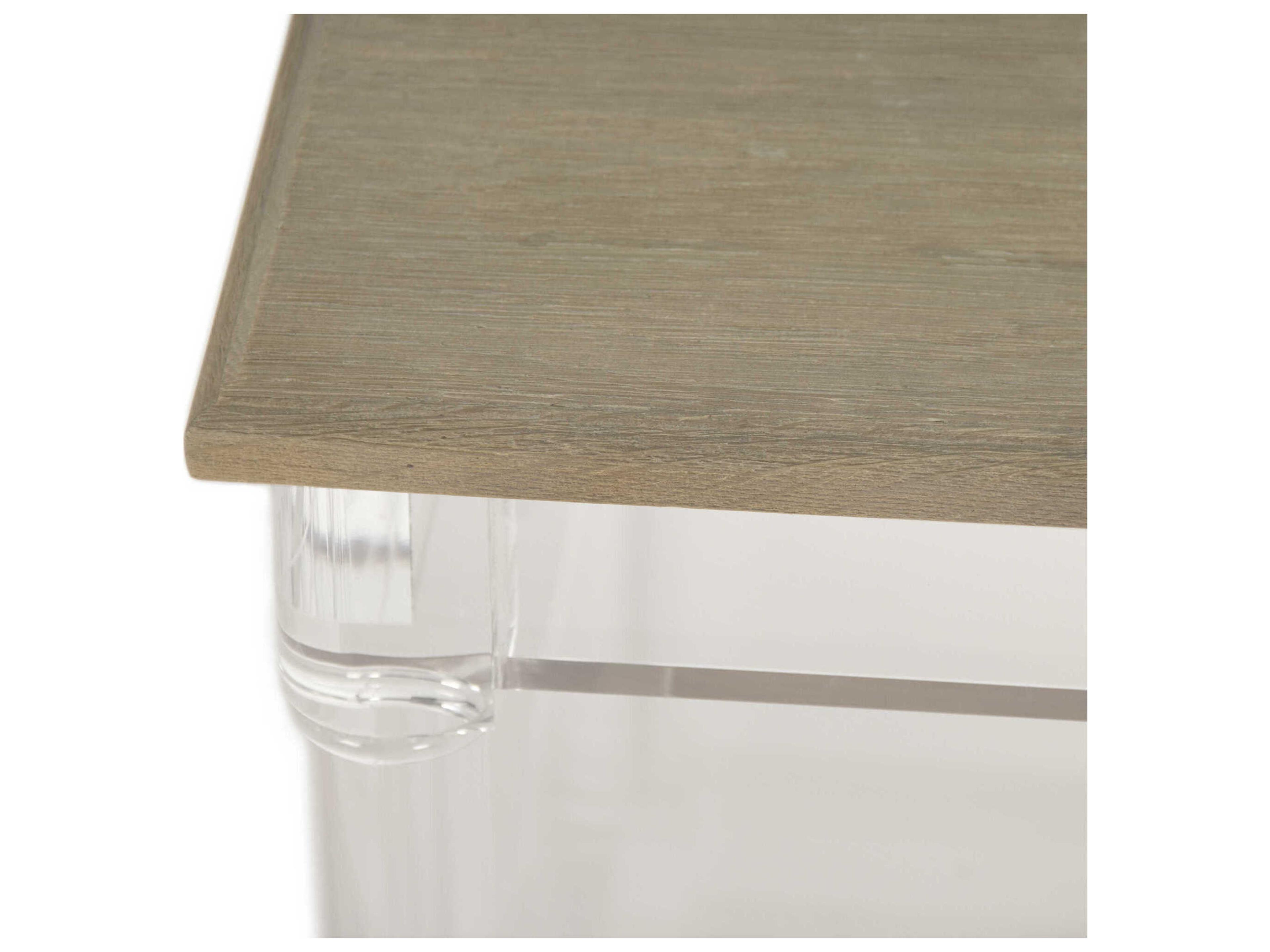 Zentique Corbin Rectangular Wood Dry Natural Coffee Table