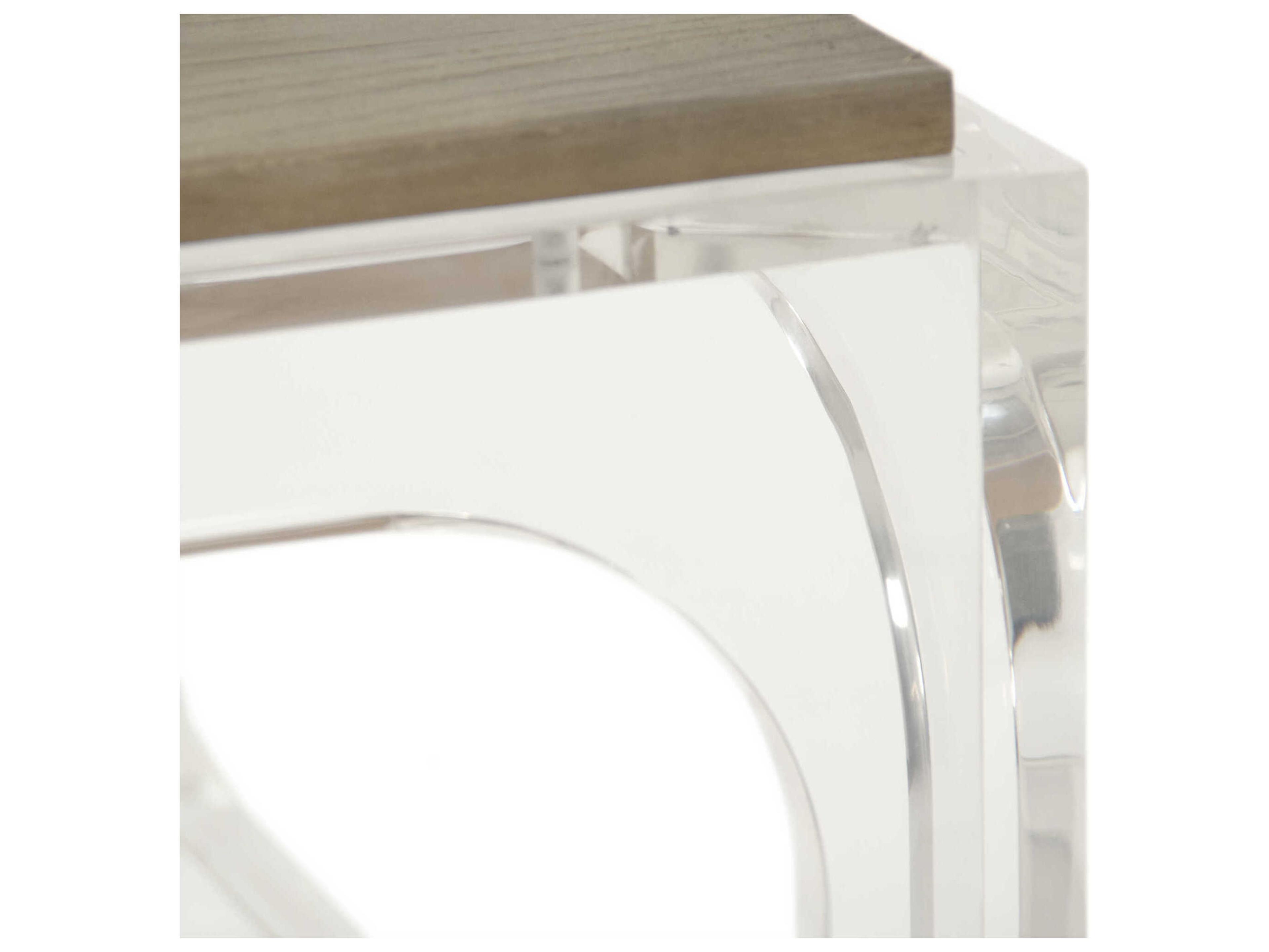 Zentique Rectangular Wood Reclaimed Oak Coffee Table