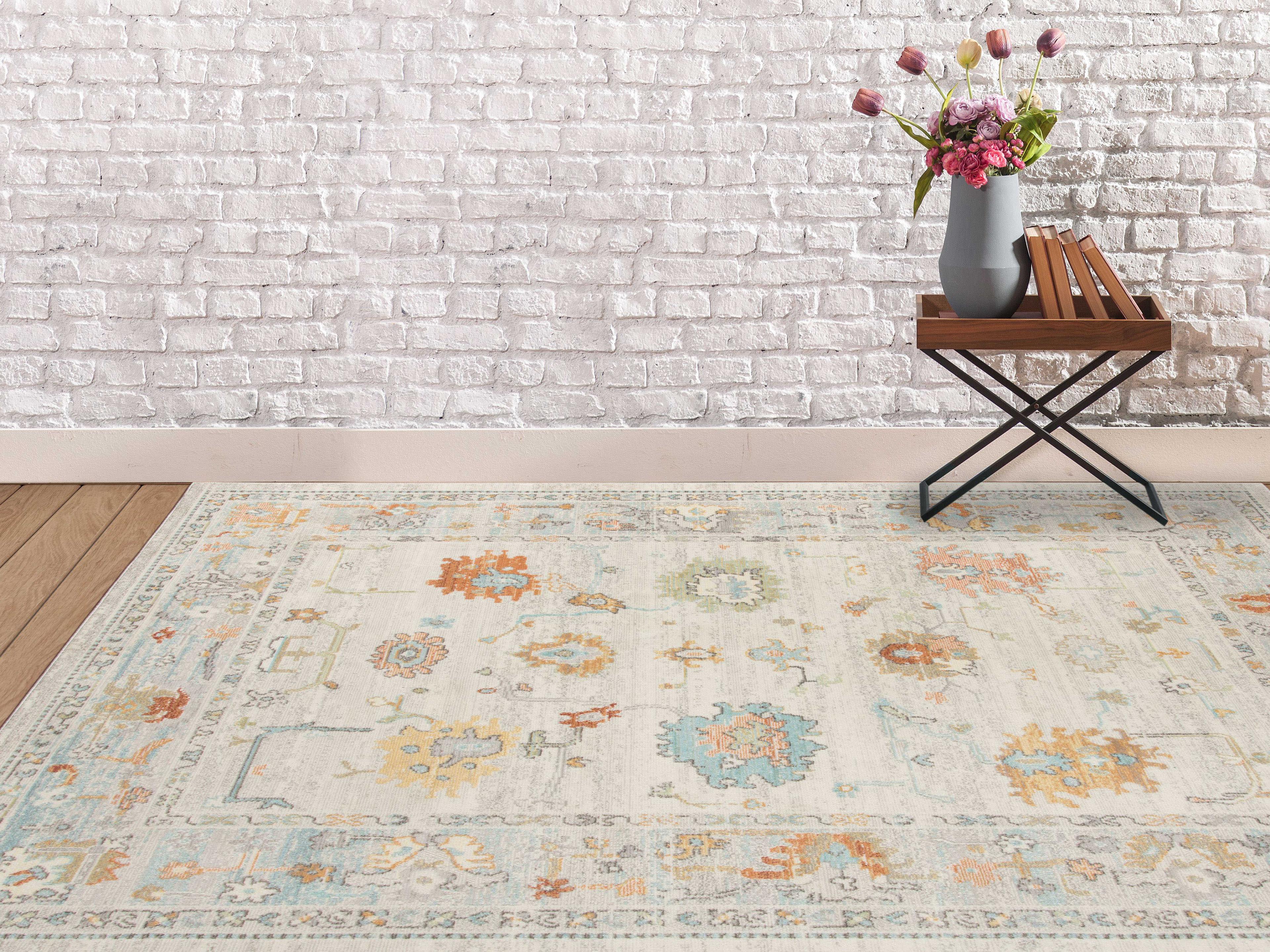 Amer Rugs Harbomien Bordered Area Rug
