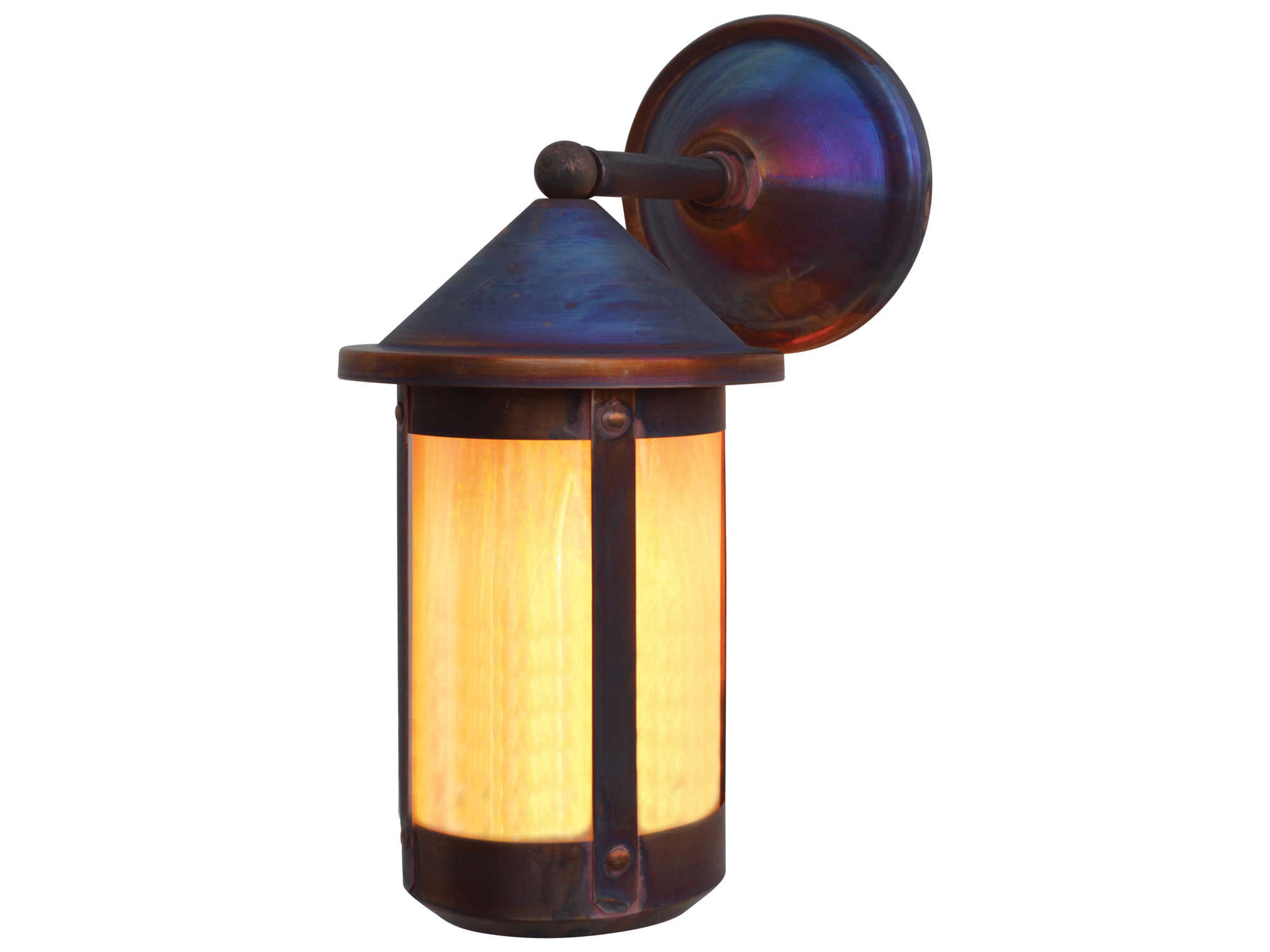 Berkeley 1 - Light Glass Outdoor Wall Light