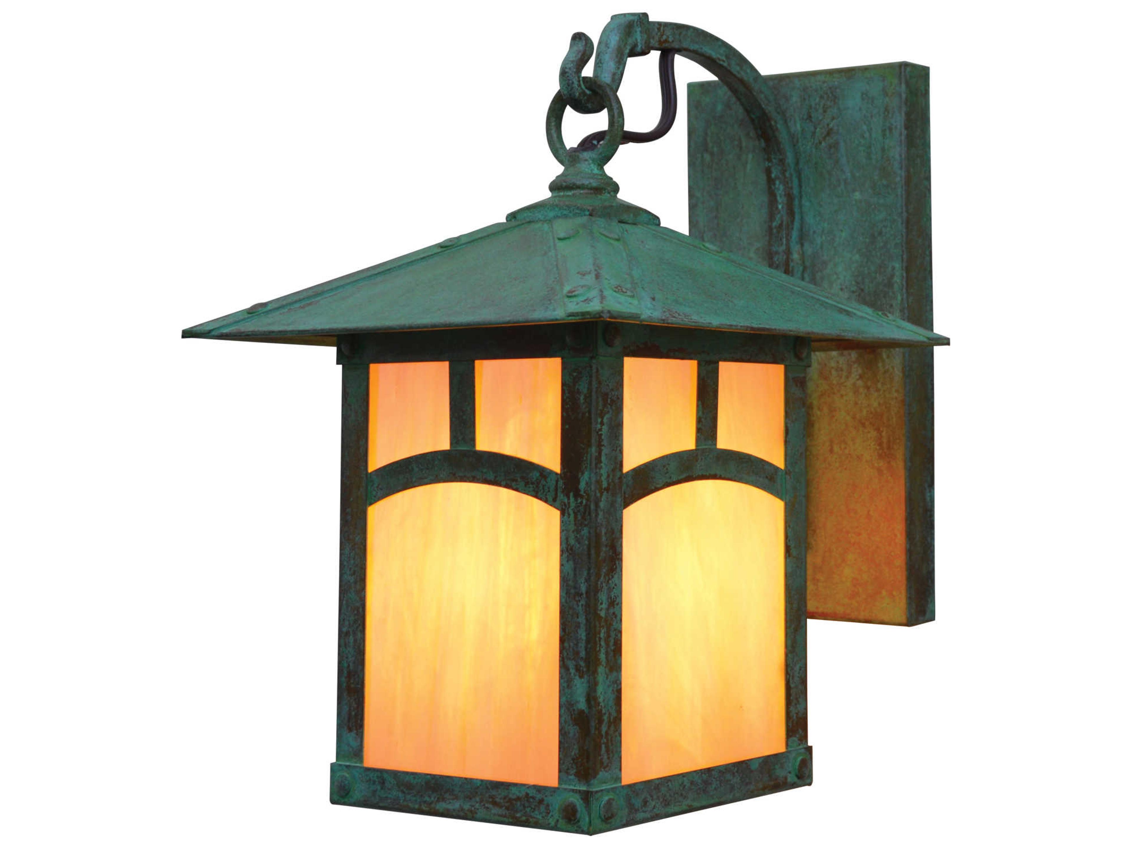 Evergreen 1 - Light Glass Outdoor Wall Light