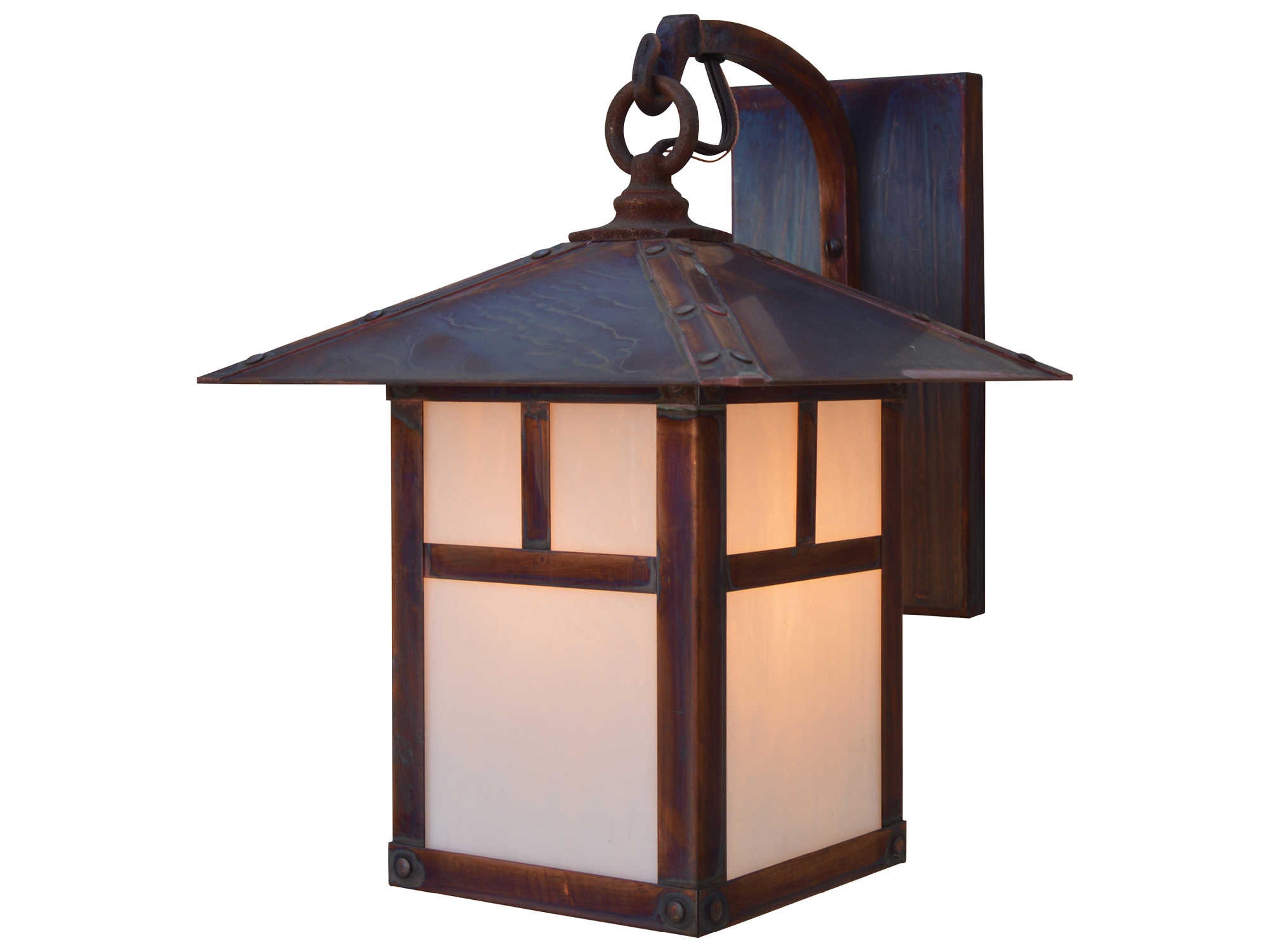 Evergreen 1 - Light Glass Outdoor Wall Light