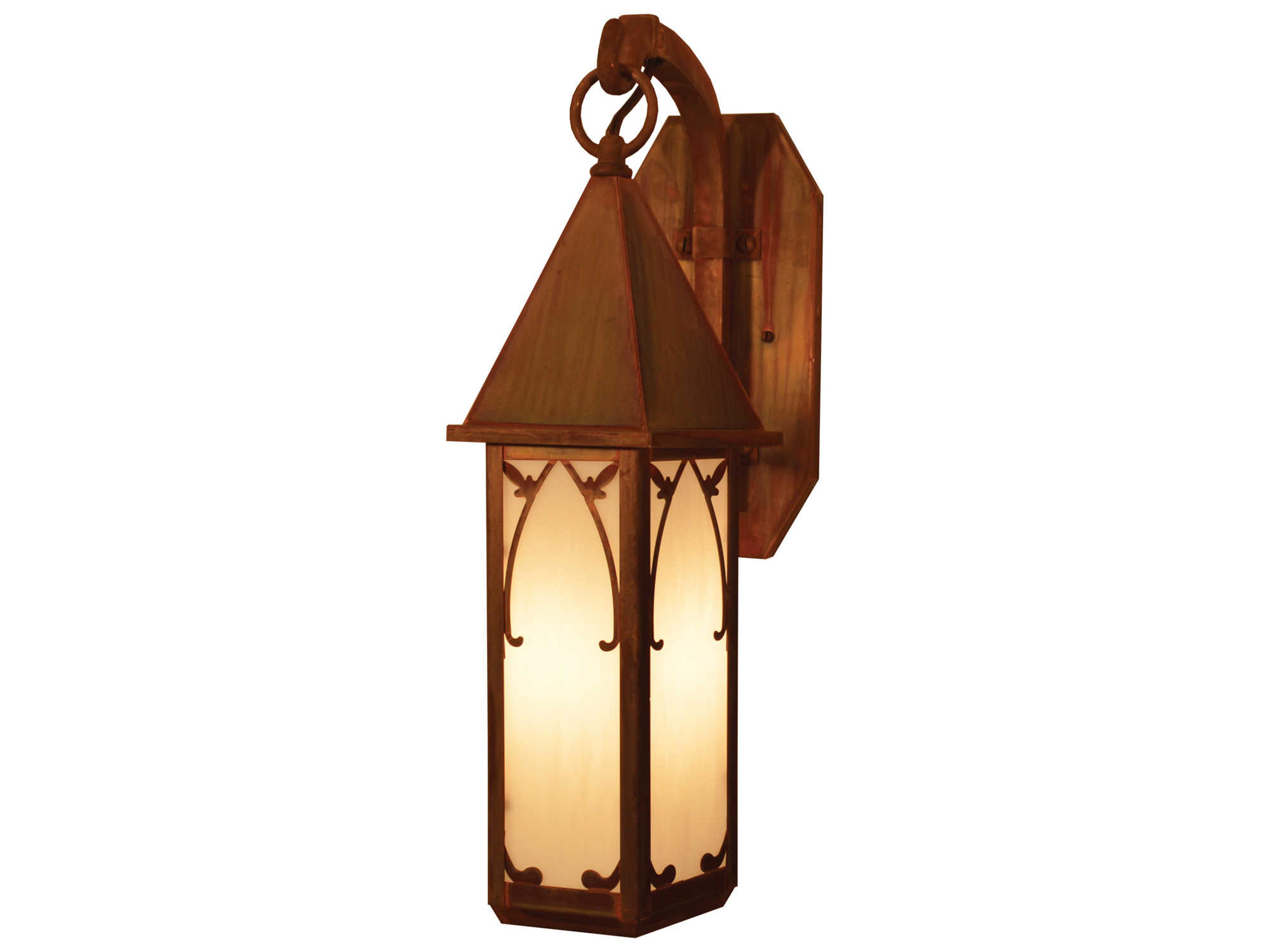 Saint George 1 - Light Glass Outdoor Wall Light