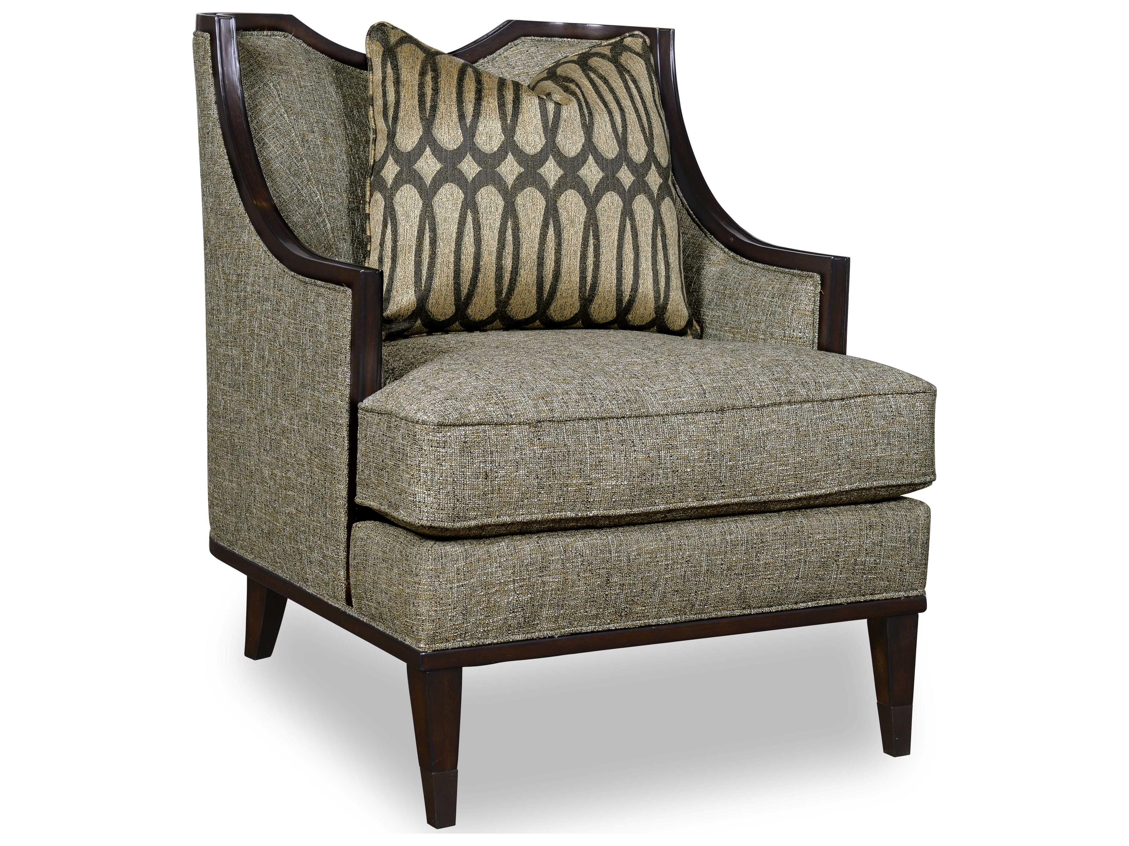 Harper Mineral Gray Fabric Accent Chair