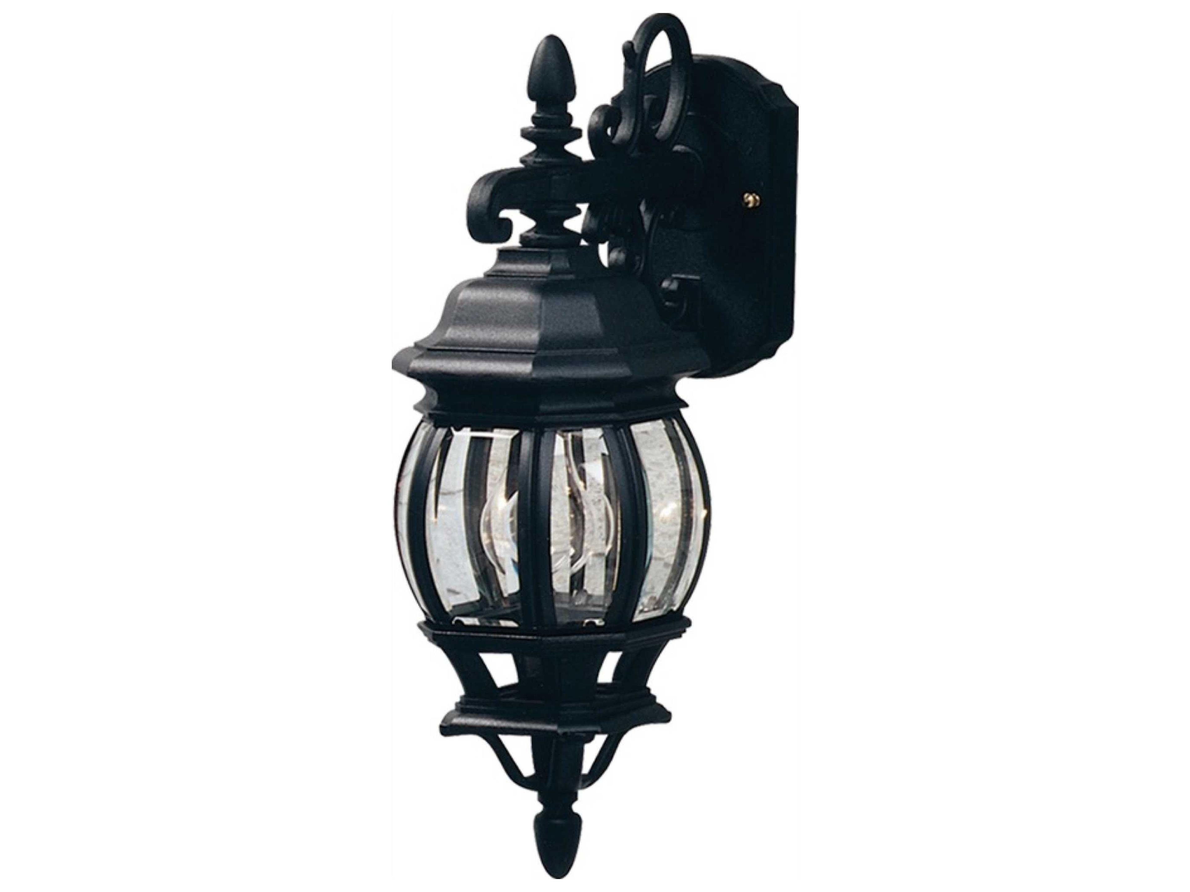 Outdoor Wall Light Classico Traditional Black