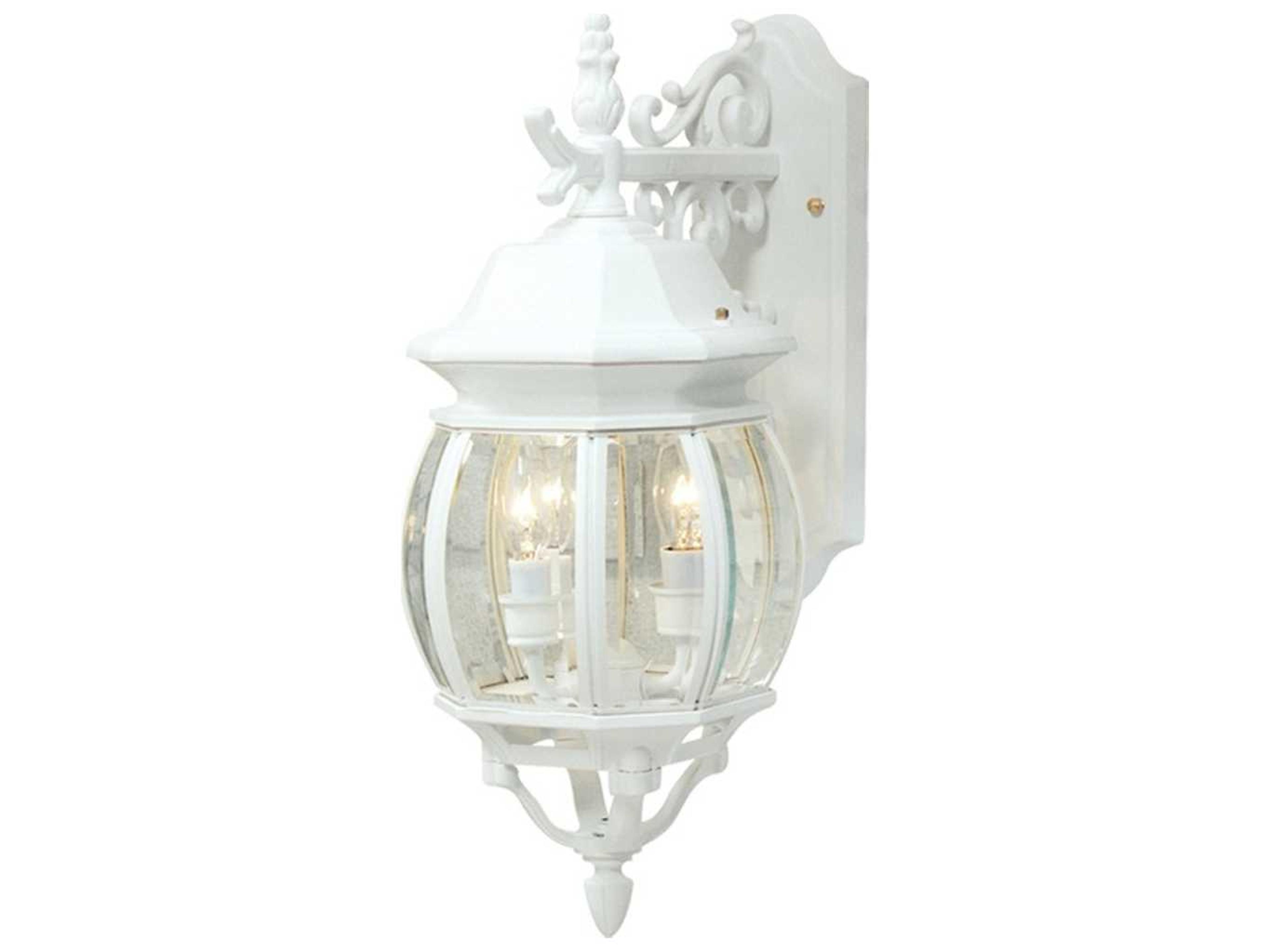 Classico Outdoor Wall Light in White