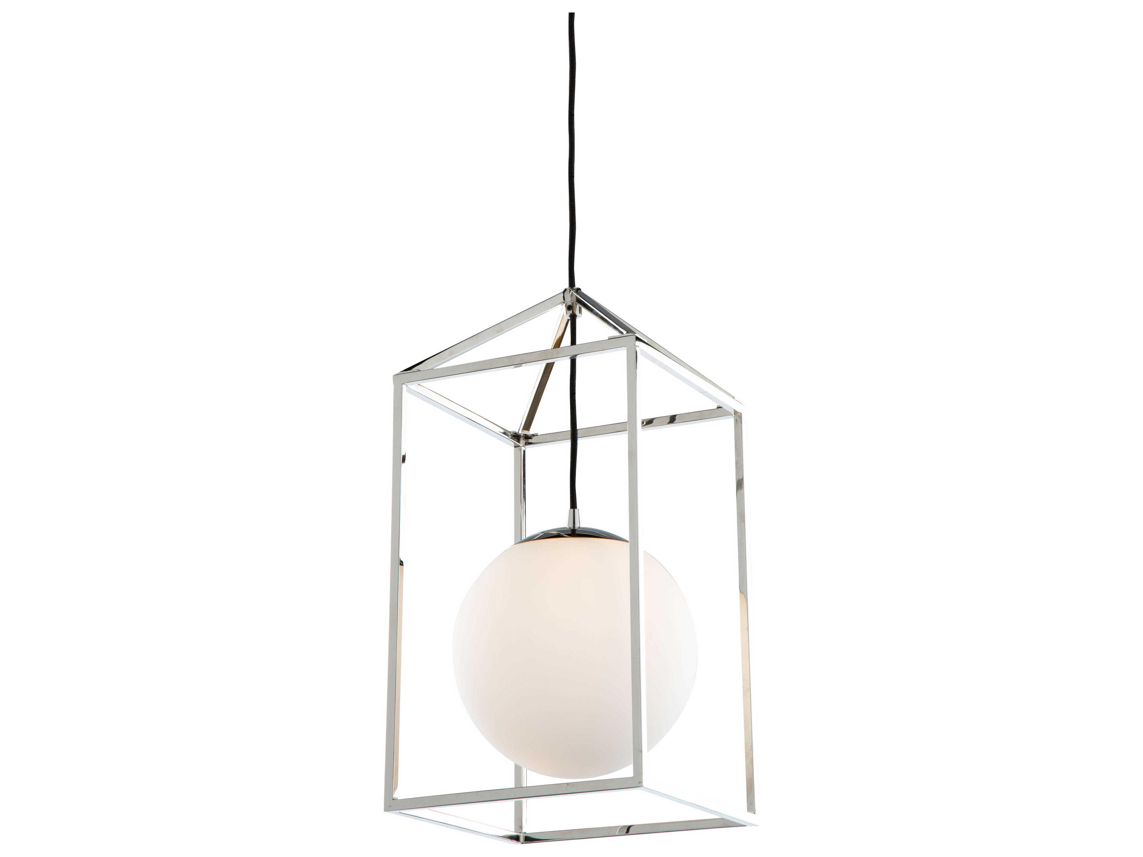 Eclipse Pendant Polished Nickel Modern