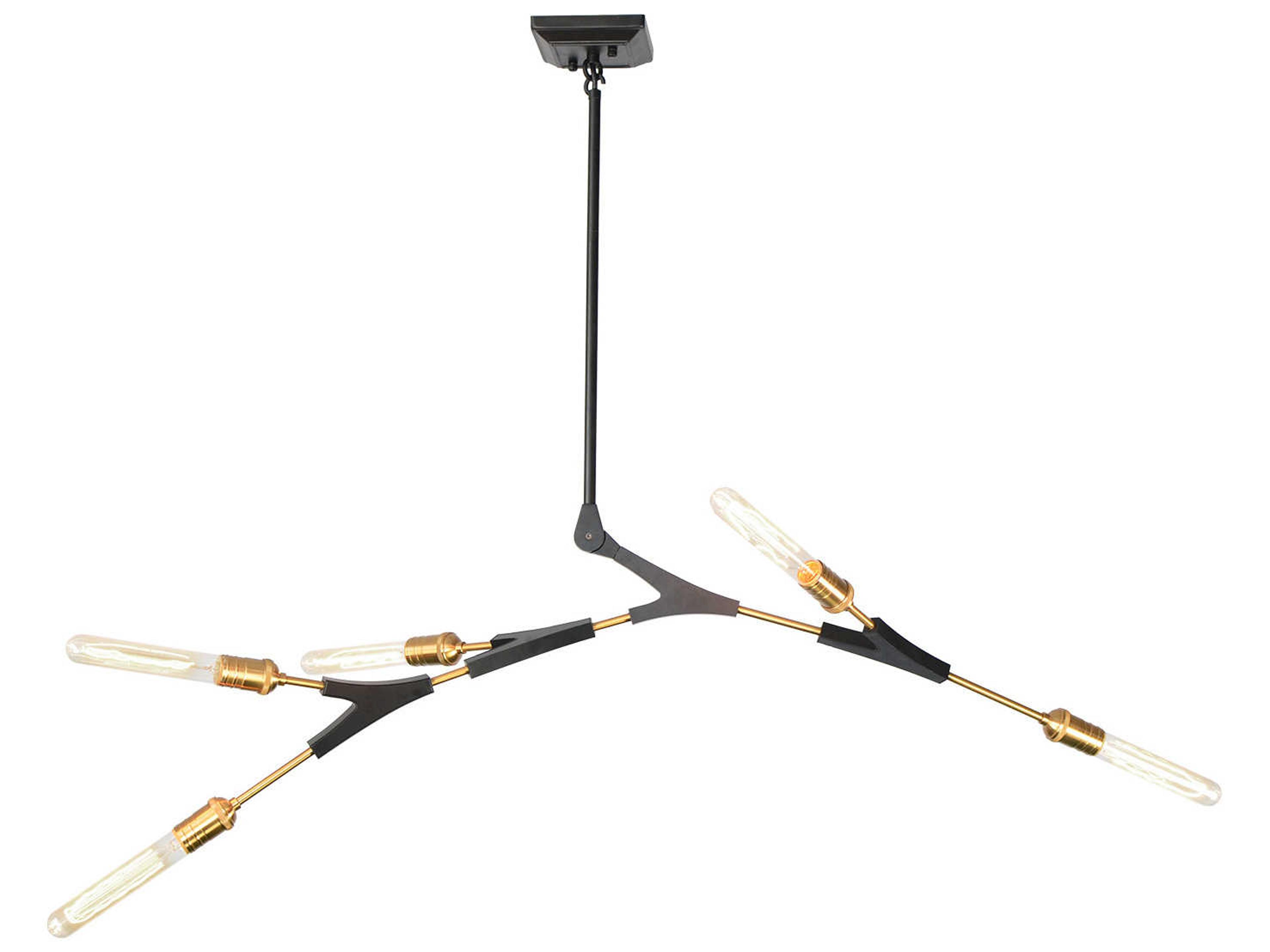 Filiali 5-Light Chandelier Modern Organic