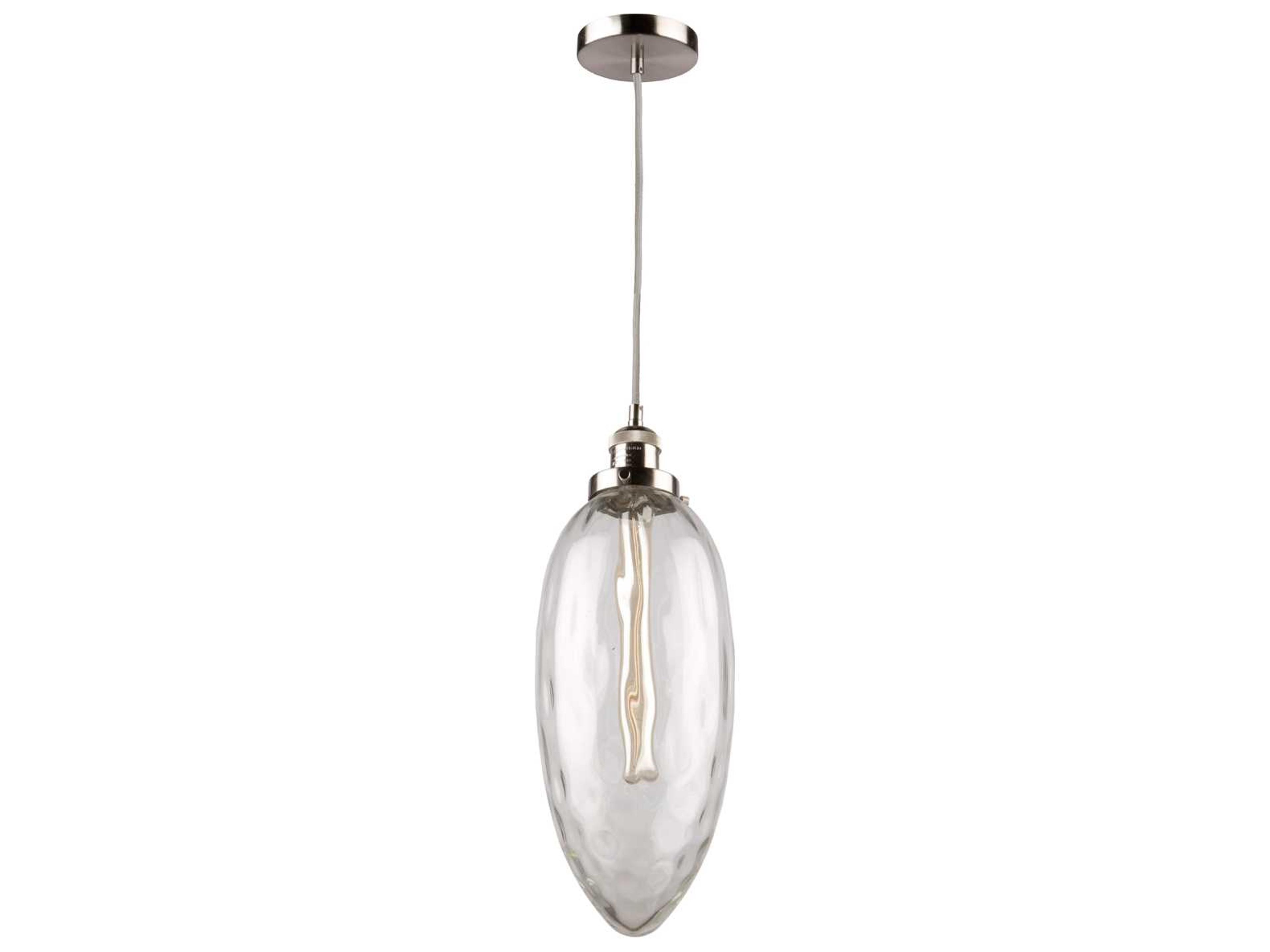 Lux Pendant Brushed Nickel Mini Pendant Light