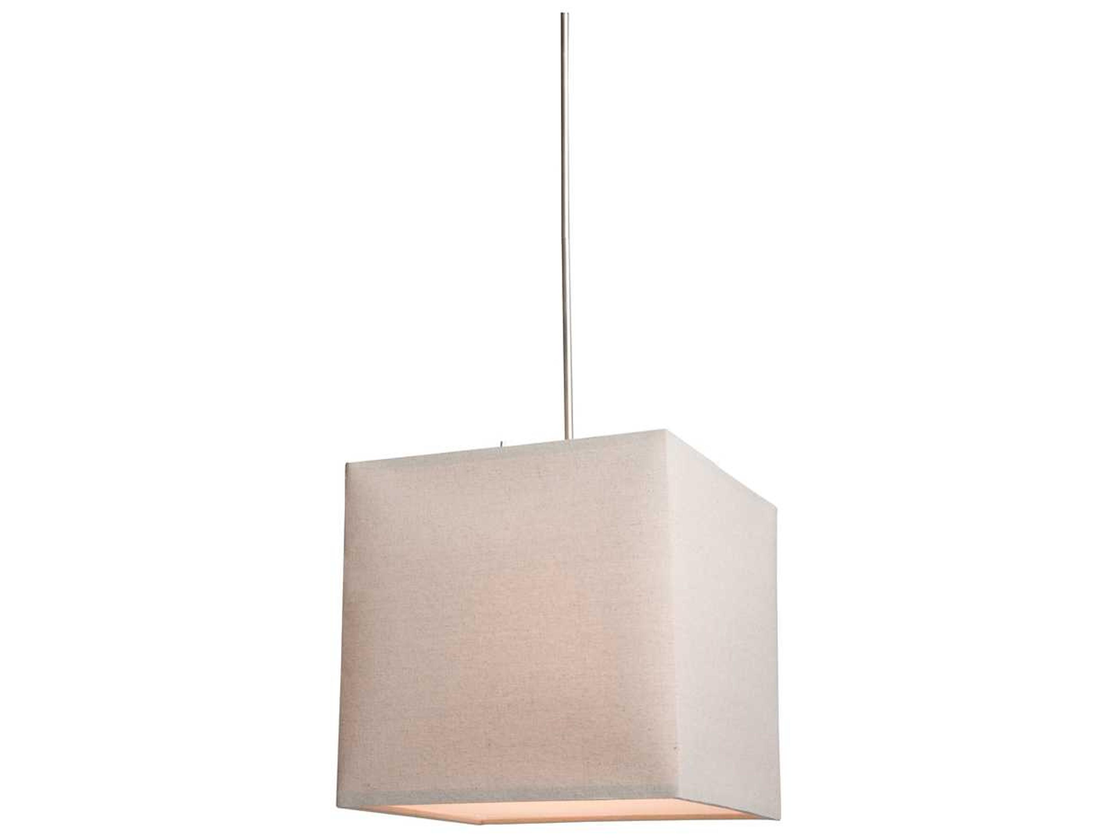 Mercer Street Square Pendant Chandelier in Oatmeal