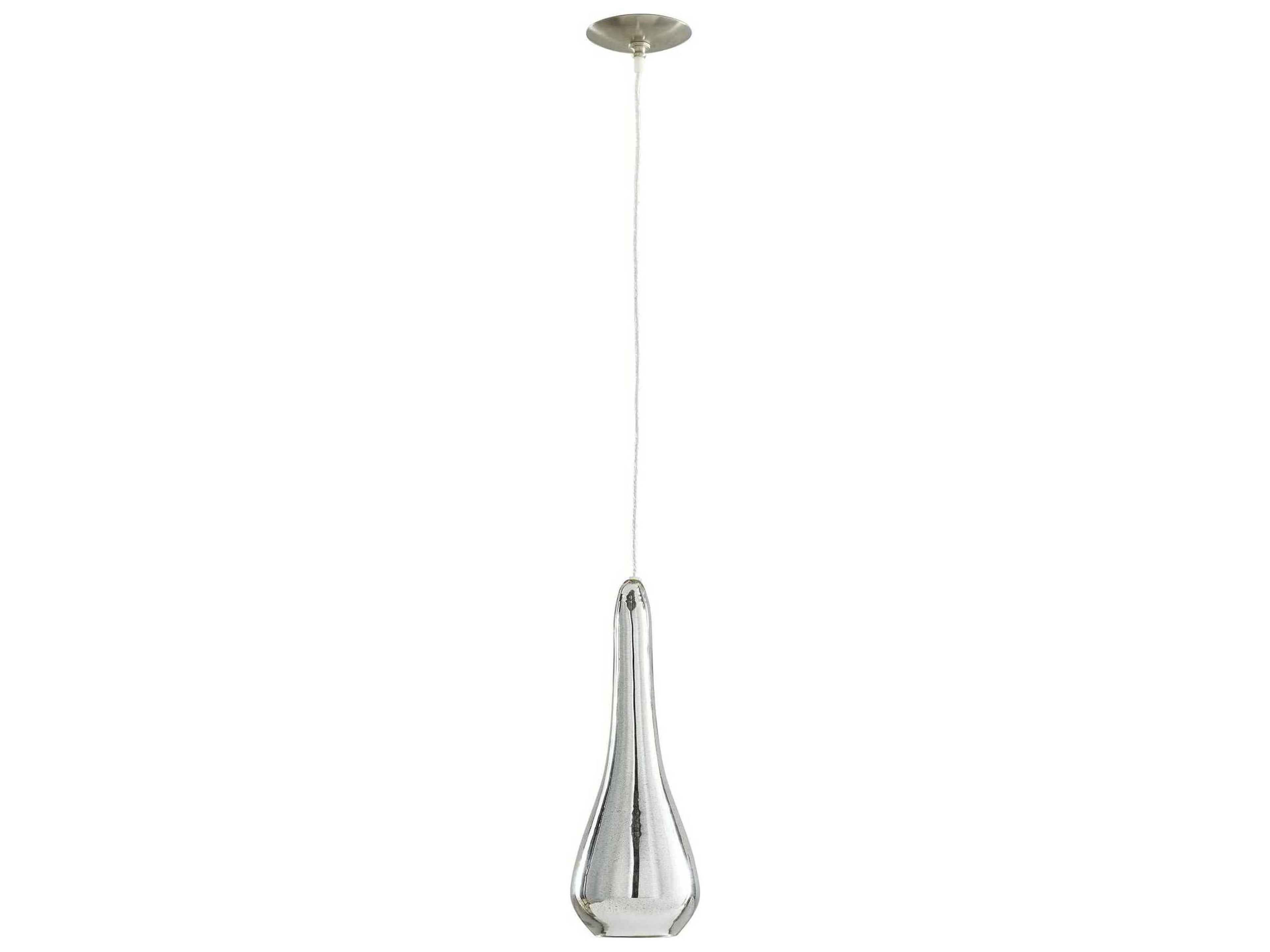 Arianna Pendant Light in Antique Mercury Glass