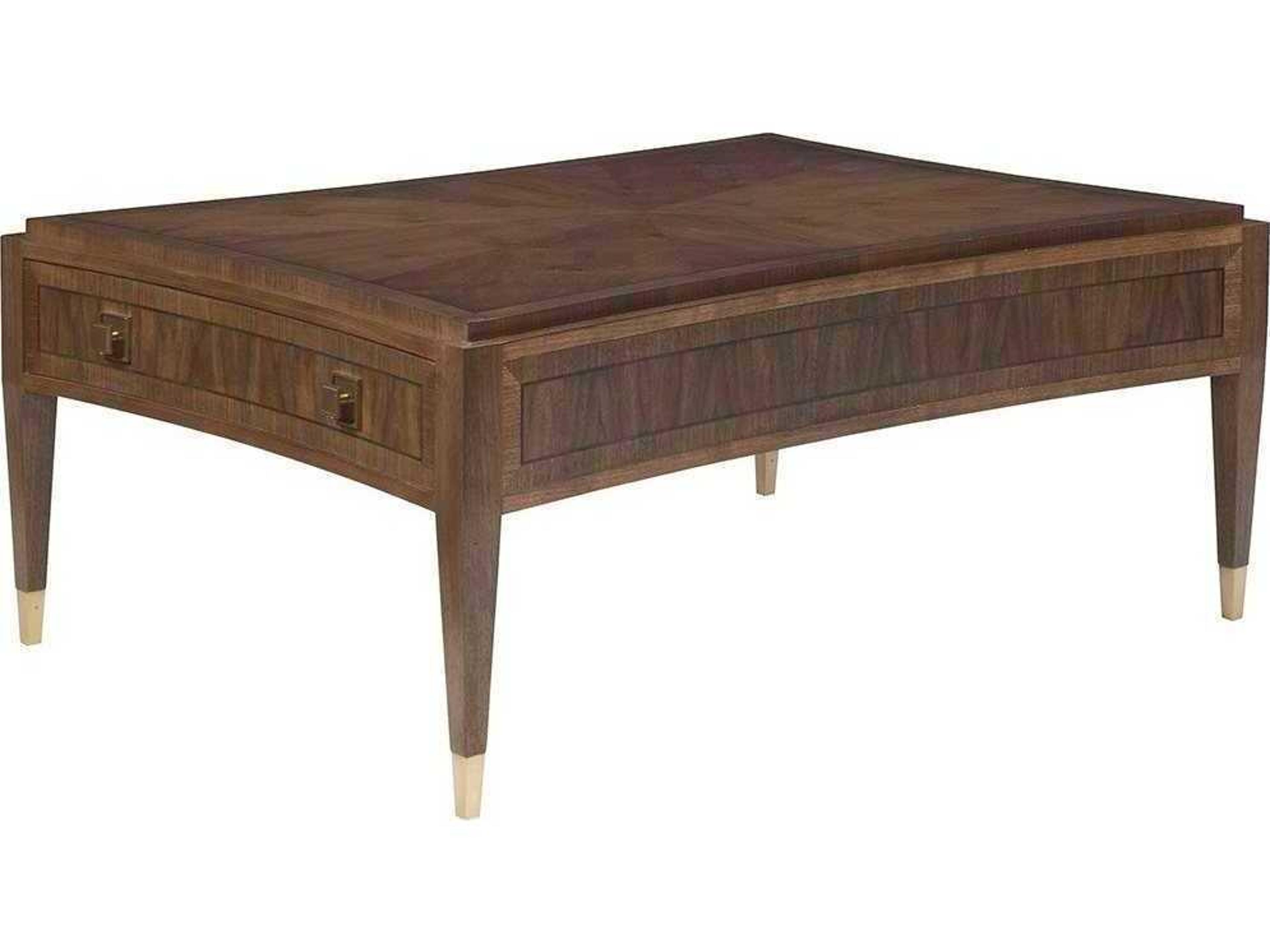 Chiavari Rectangular Wood Bleached Walnut Cocktail Table