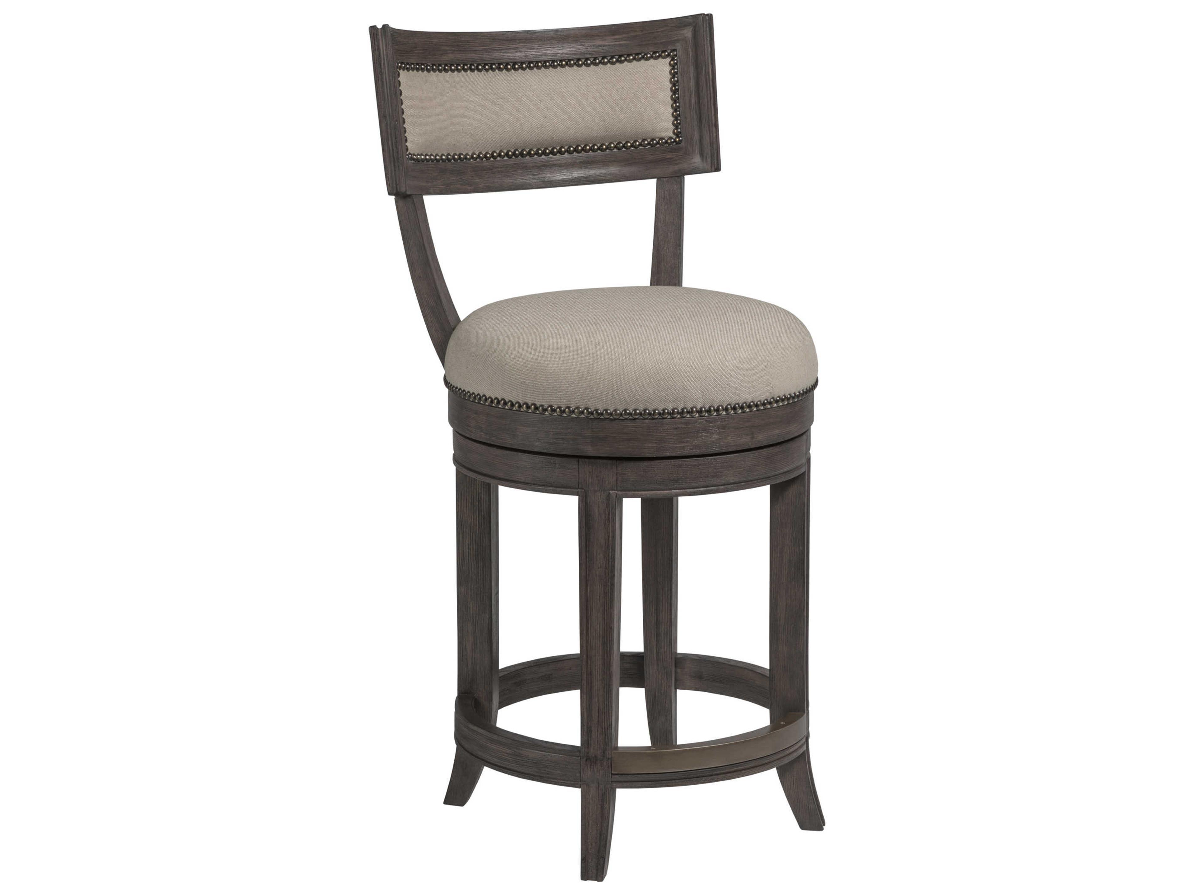 Artistica Cohesion Program Aperitif Swivel Upholstered Antico Counter Stool